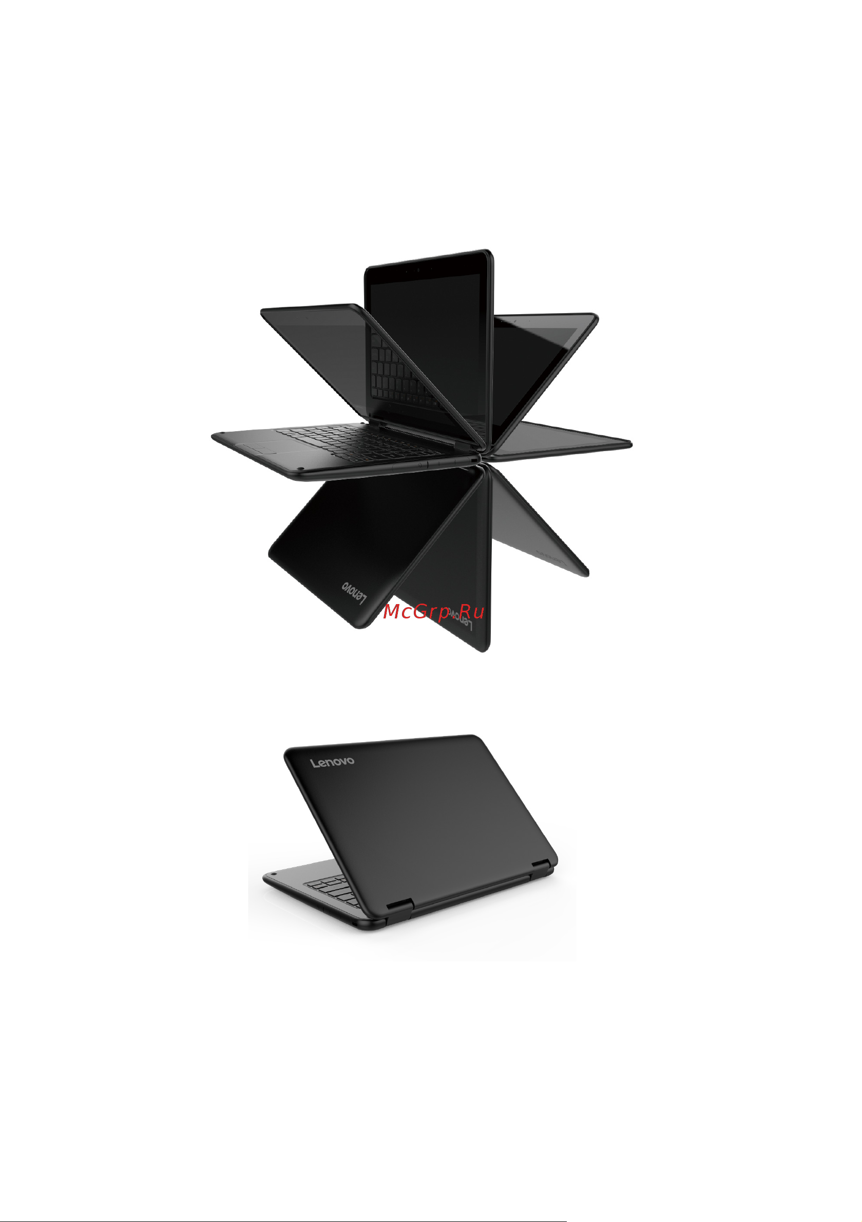 Lenovo N23 Winbook [10/40] Расположение панели дисплея
