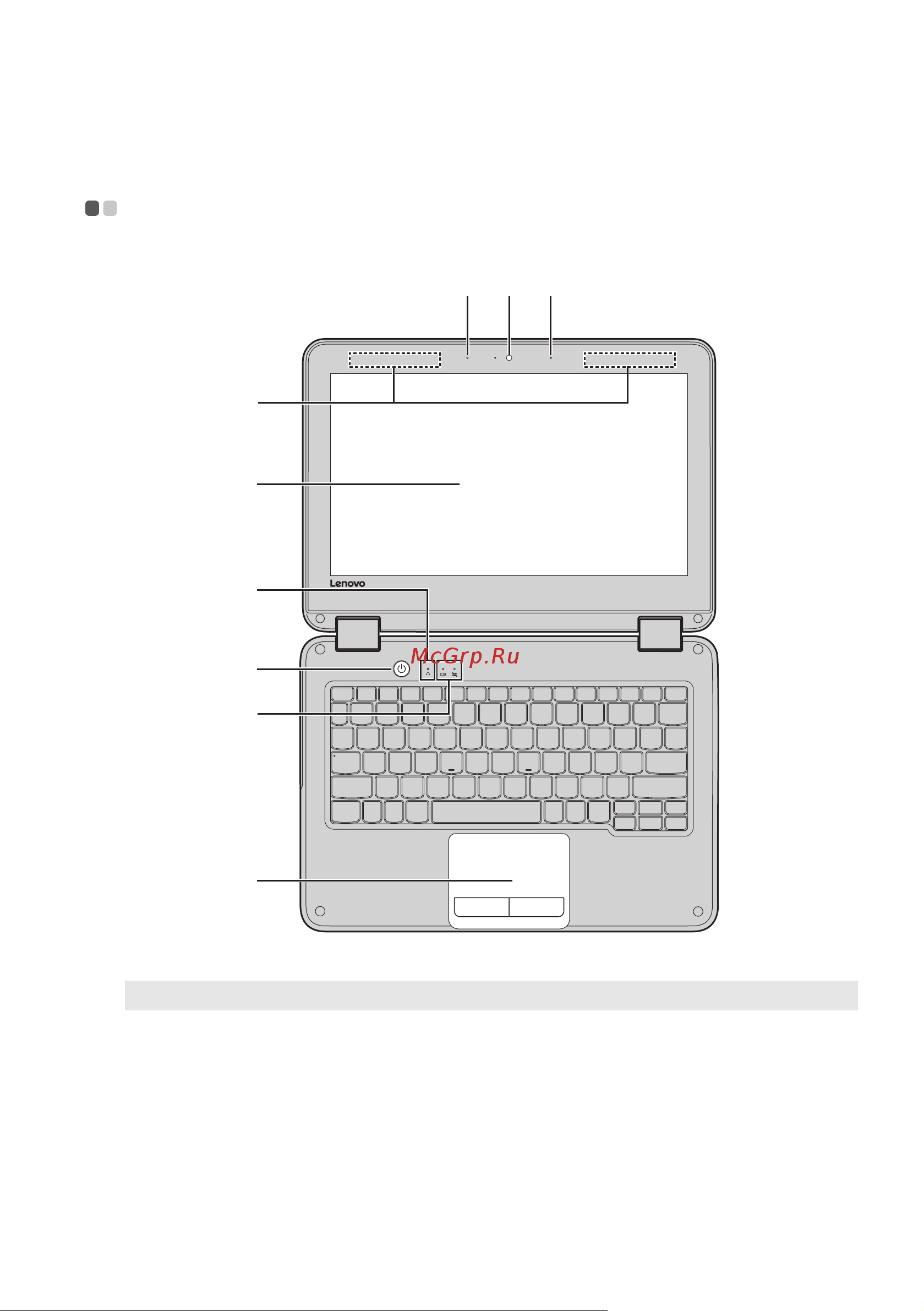 Lenovo N23 Winbook [5/40] Вид сверху