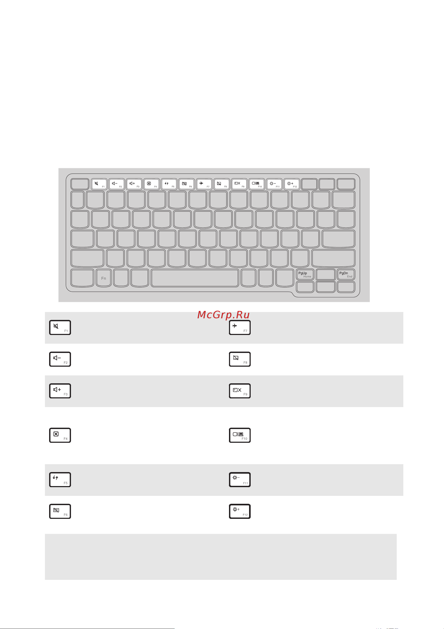 Lenovo N24 Winbook [8/42] Использование клавиатуры