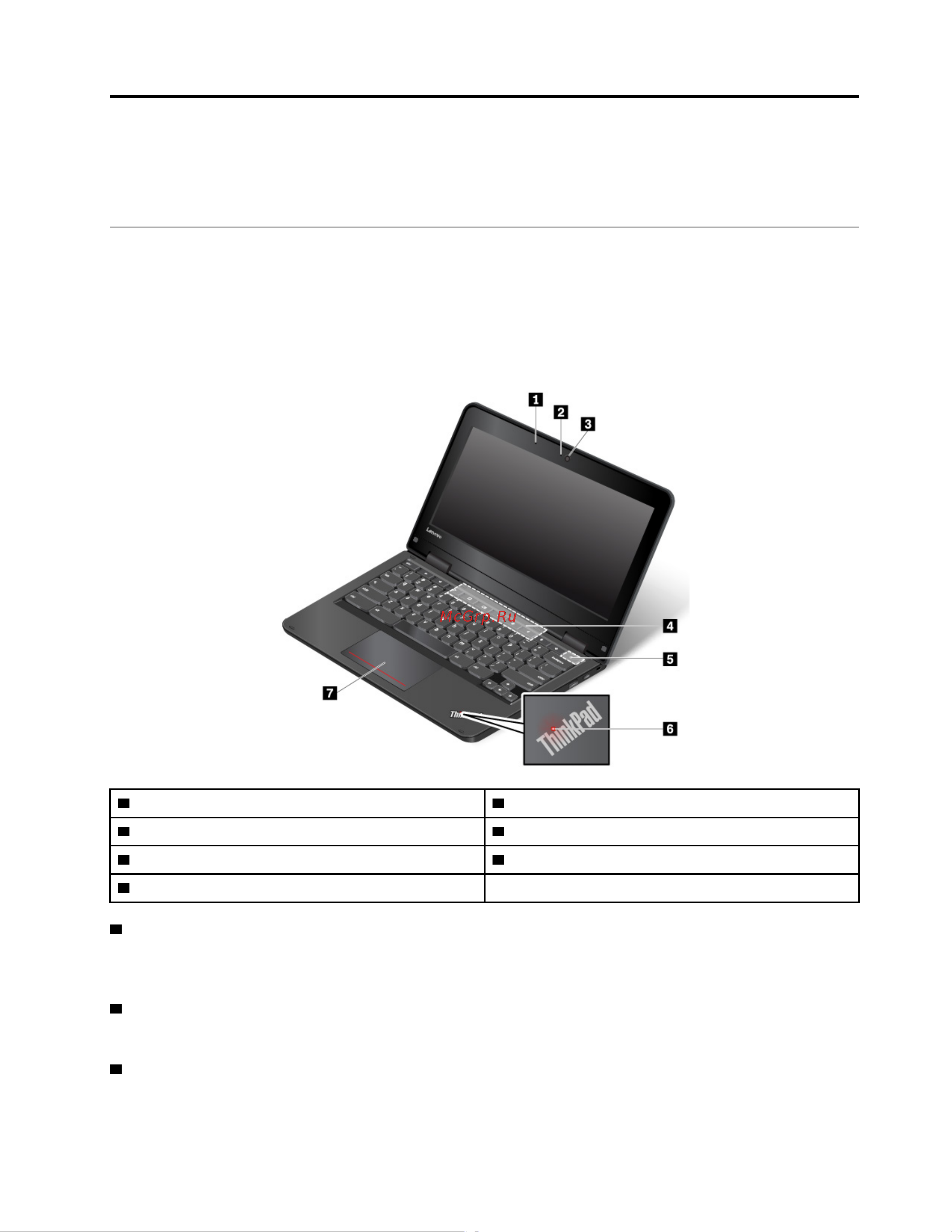 Lenovo ThinkPad Yoga 11e 4th Gen Chromebook [21/116] Вид спереди