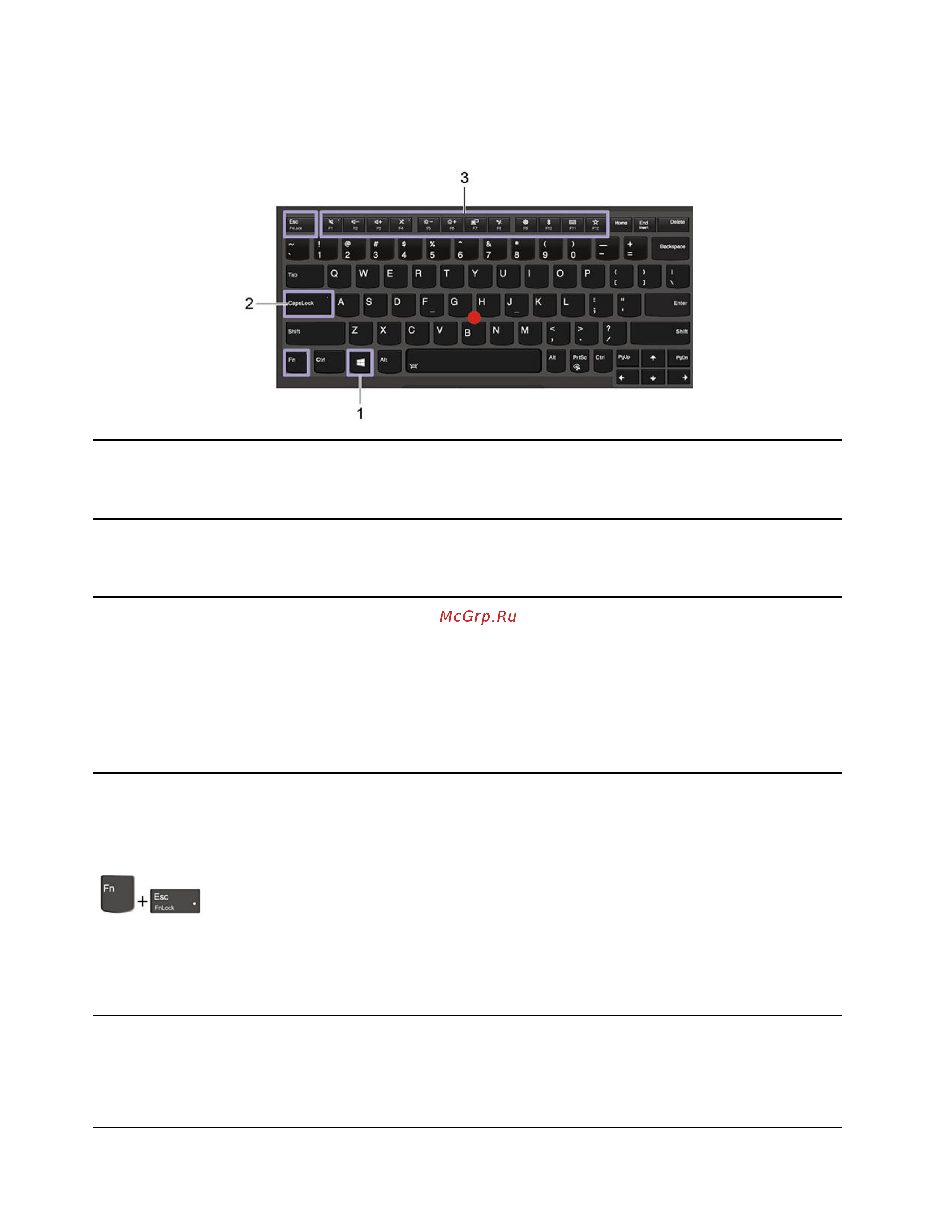 Lenovo ThinkPad L590 [22/144] Использование сочетаний клавиш l490