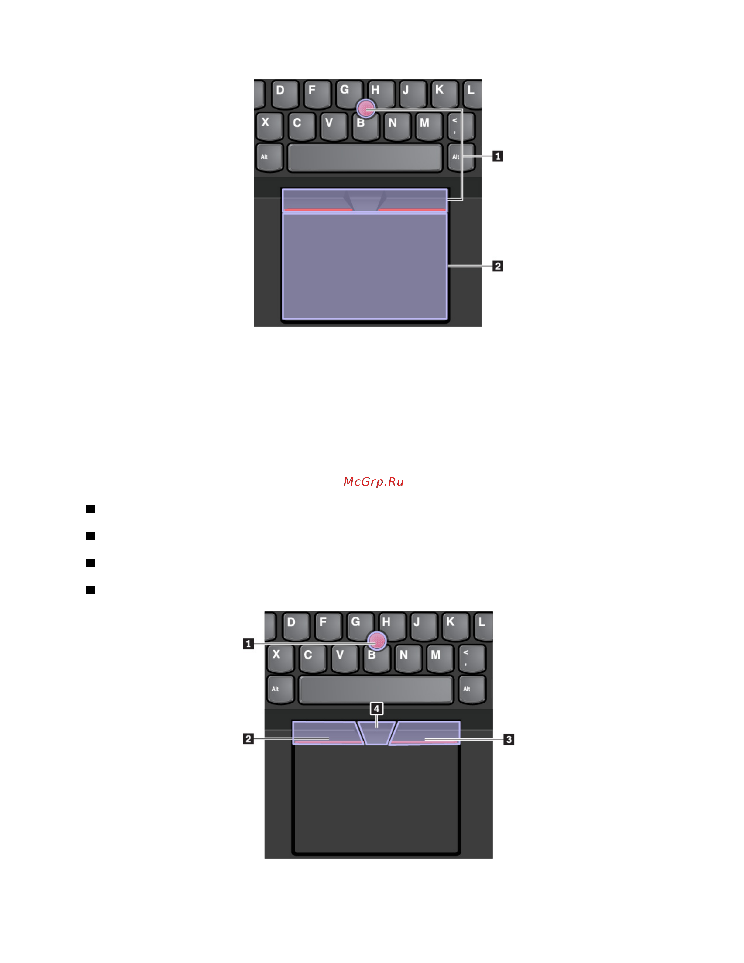 Lenovo ThinkPad X280 [41/168] Использование манипулятора trackpoint