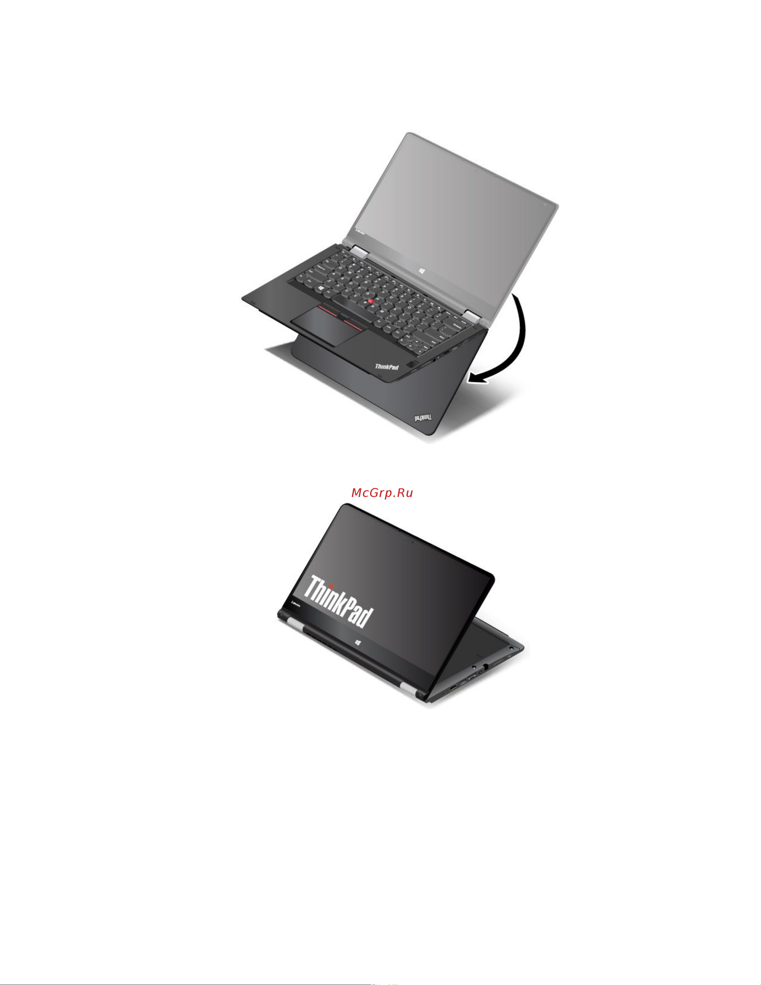 Lenovo ThinkPad Yoga 260 [47/196] Режим планшета