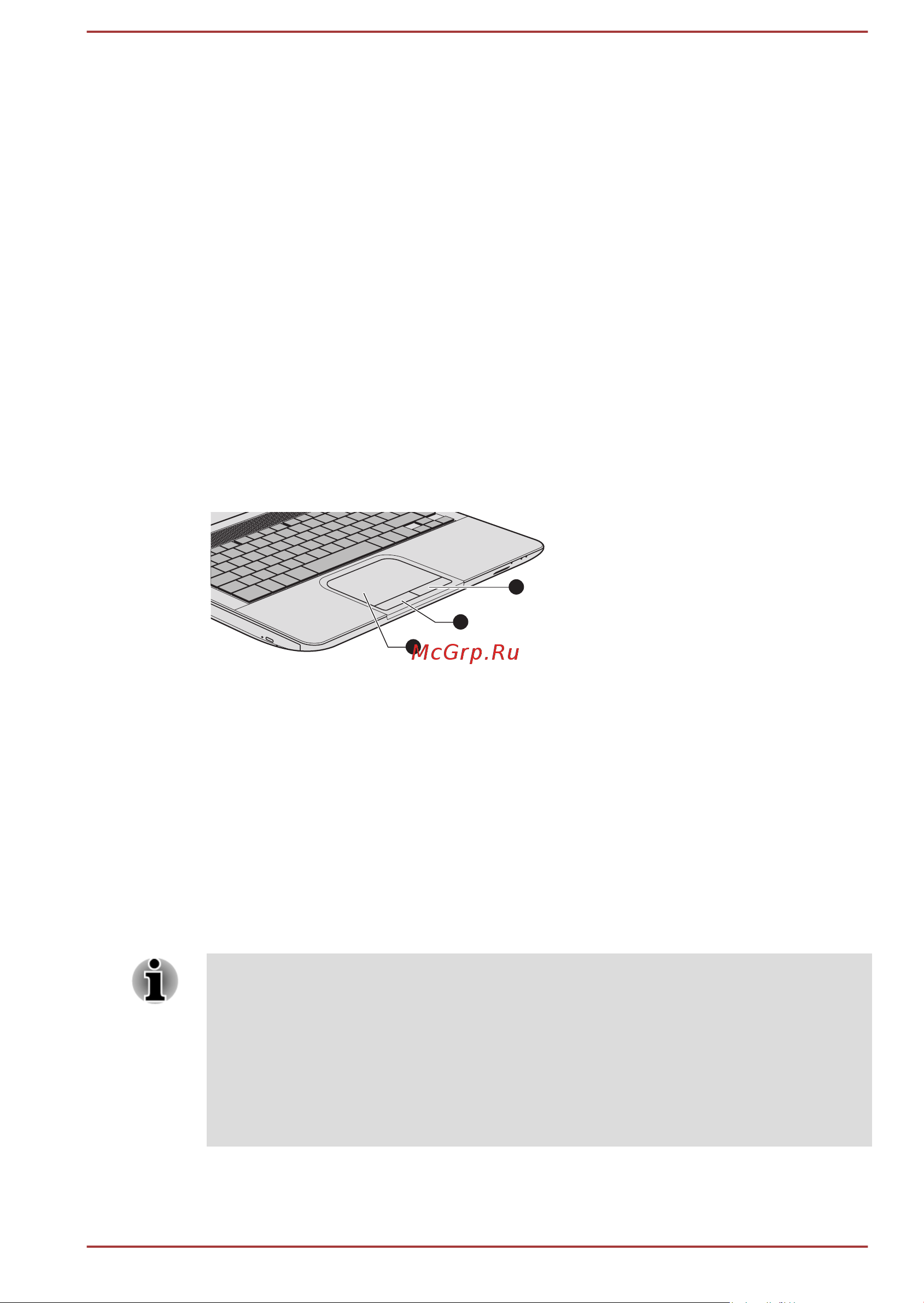 Toshiba Satellite C840 (D) [47/195] Использование устройства touch pad