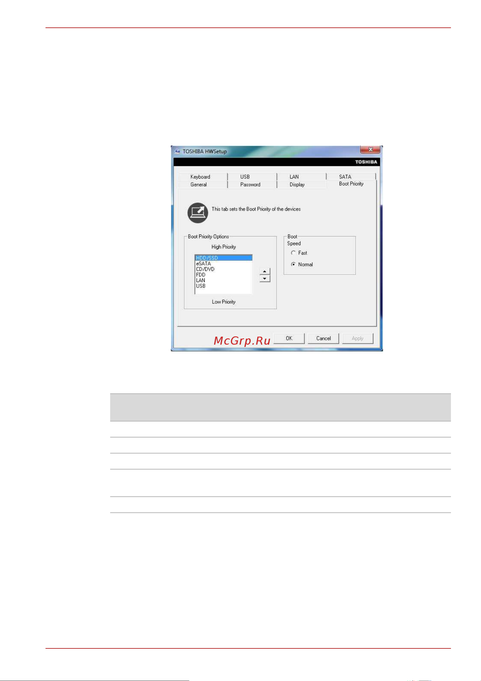 Toshiba Satellite Pro L650 (D) [148/199] Boot priority