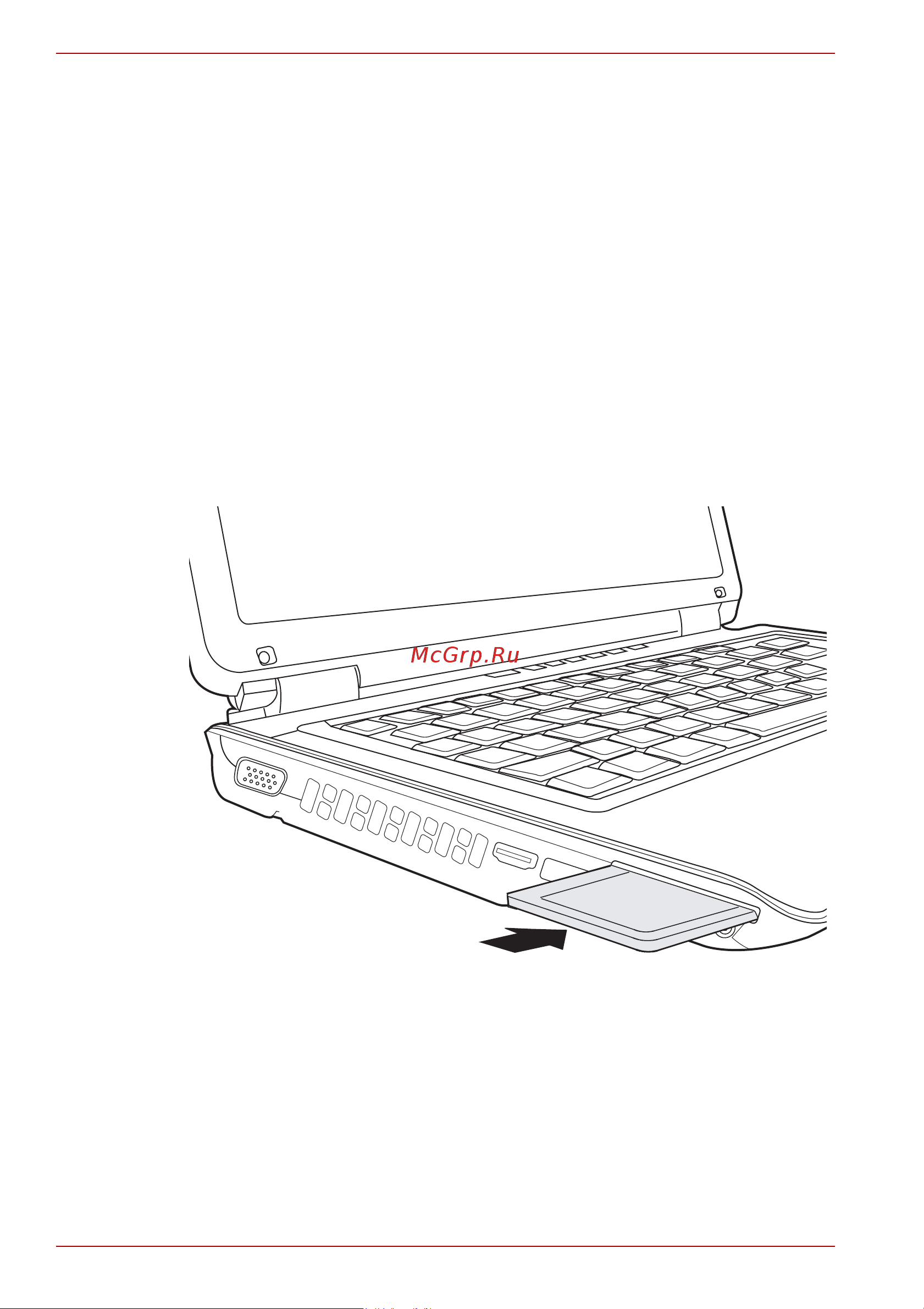 Toshiba Satellite Pro U500 (D) [162/246] Разъем expresscard