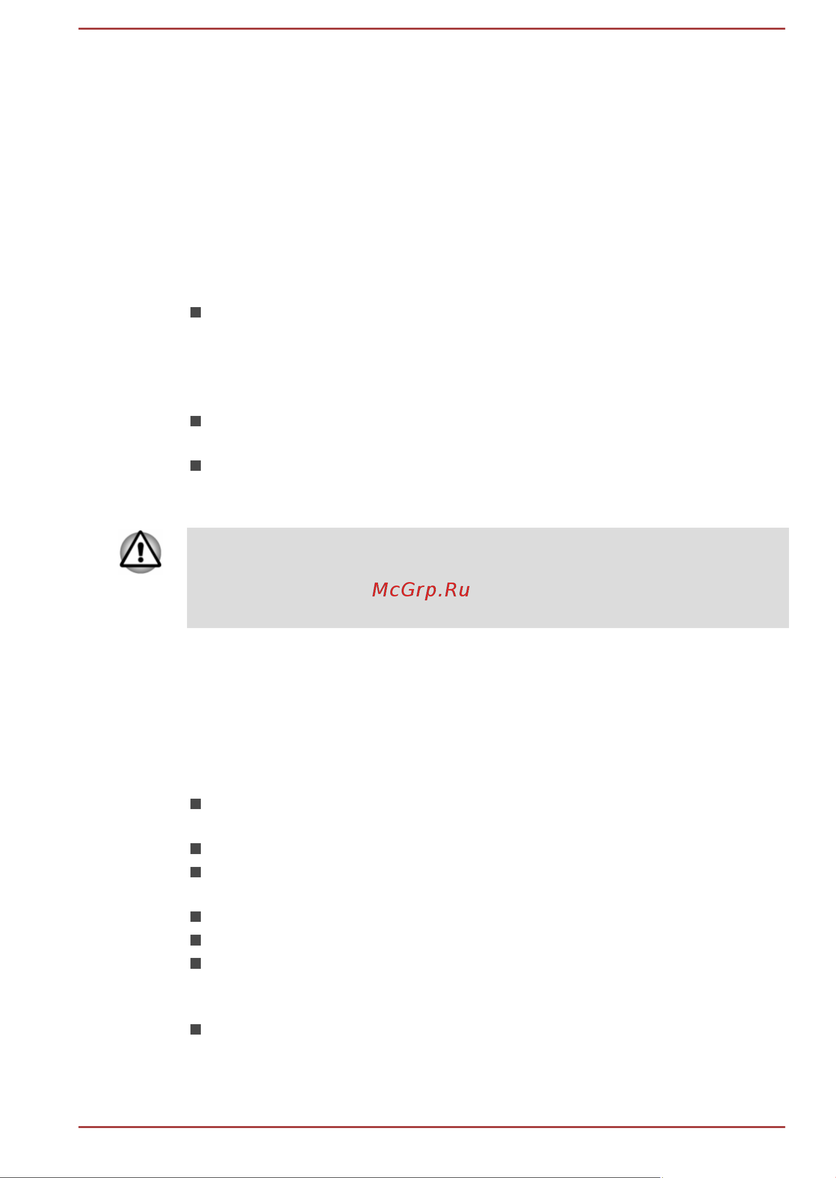 Toshiba Satellite Radius 11 CL15W-B [17/148] Повреждения в результате давления или ударов