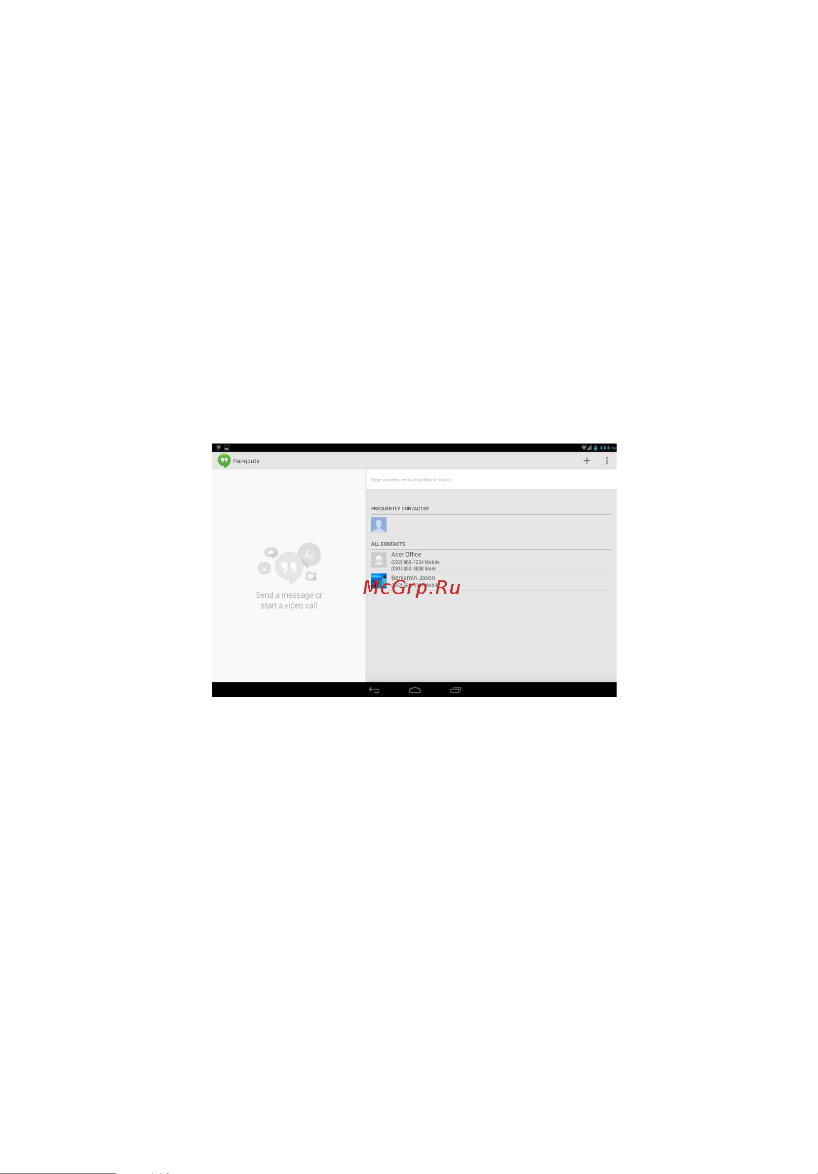 Acer Iconia A3-A11 [32/60] Google talk