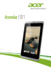 Acer Iconia B1-720 Руководство по эксплуатации
