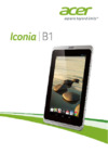 Acer Iconia B1-721 Руководство по эксплуатации