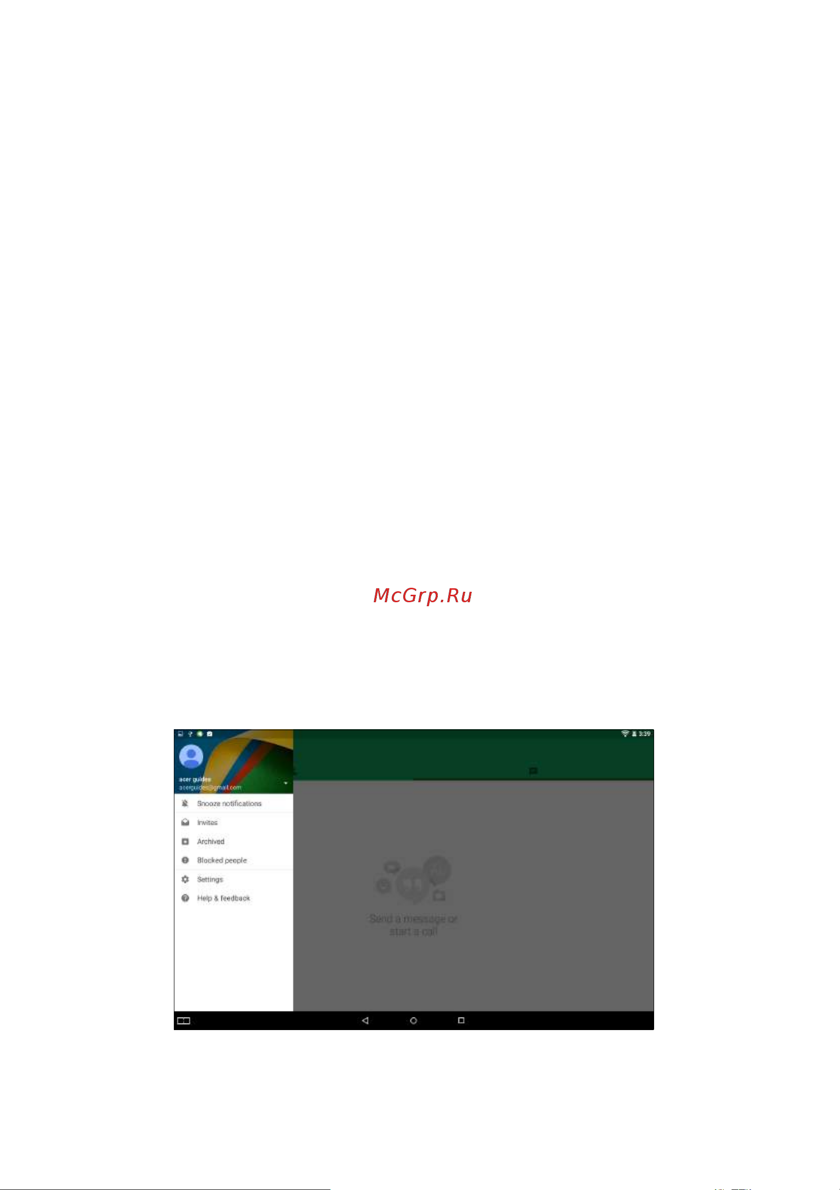 Acer Iconia One 10 B3-A10 [37/72] Использование загруженных приложений