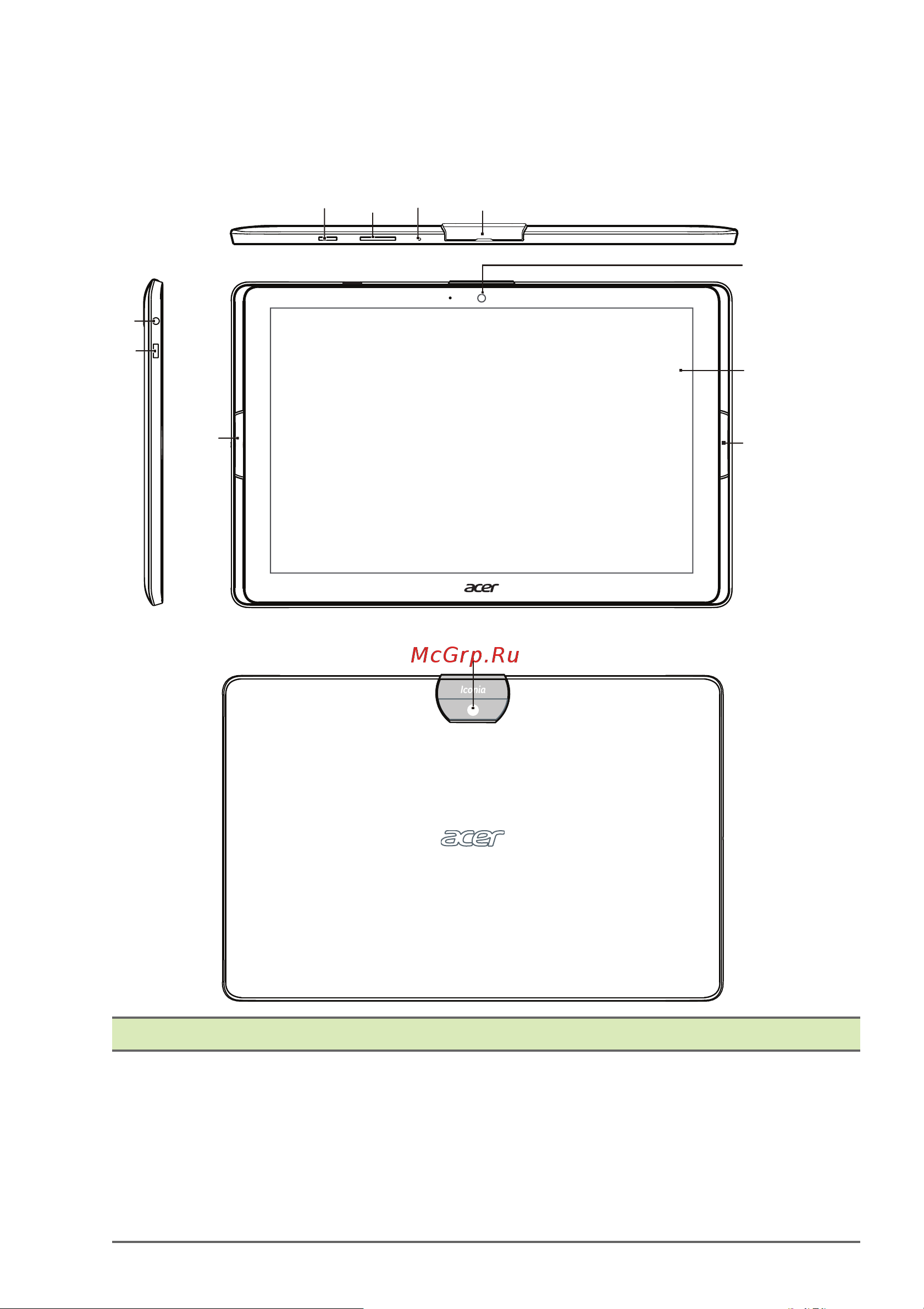 Acer Iconia One 10 B3-A30 [5/65] Знакомство с планшетным пк