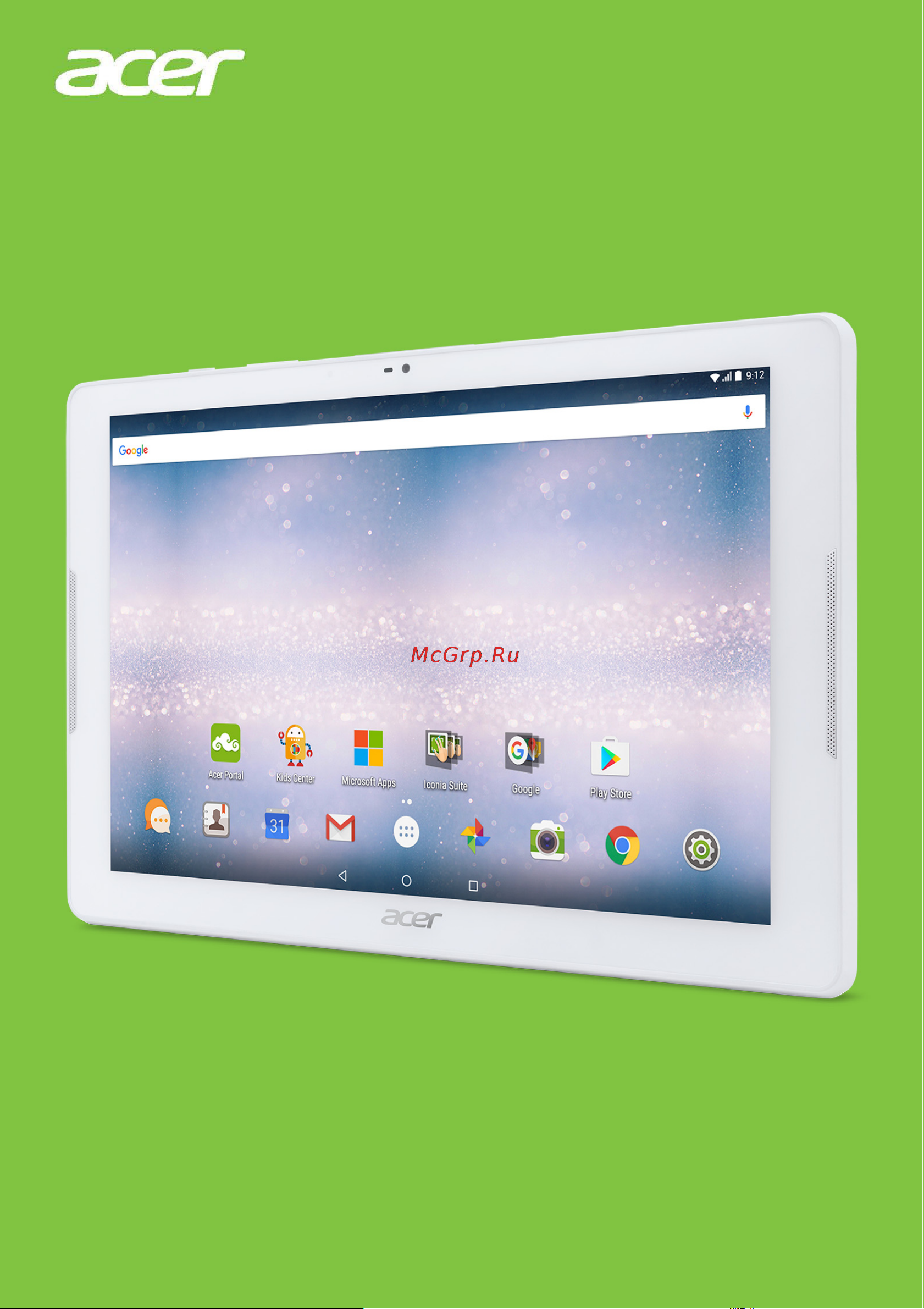 Acer Iconia One 10 B3-A32 Руководство по эксплуатации онлайн