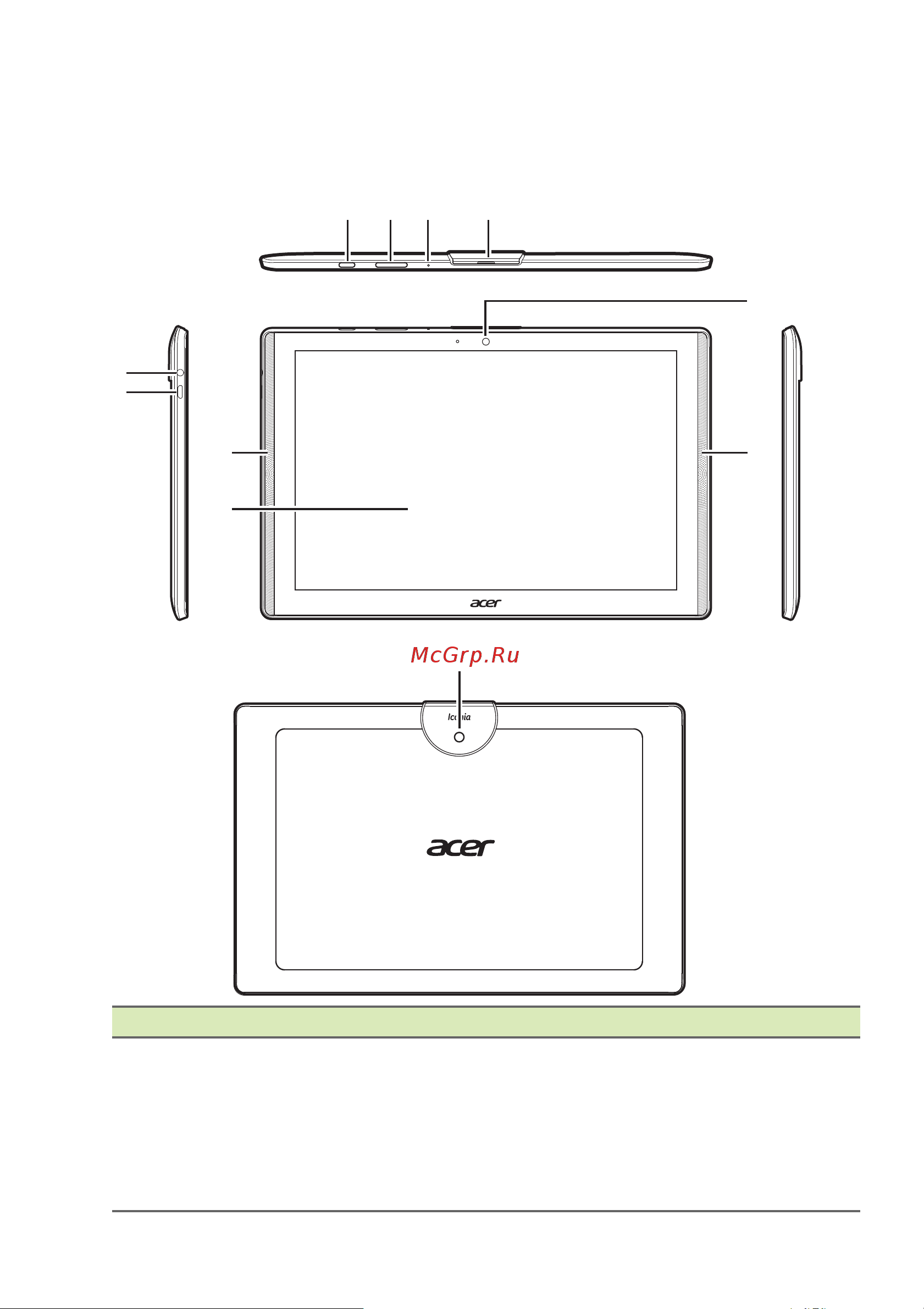 Acer Iconia One 10 B3-A40 (FHD) [5/64] Знакомство с вашим планшетным пк