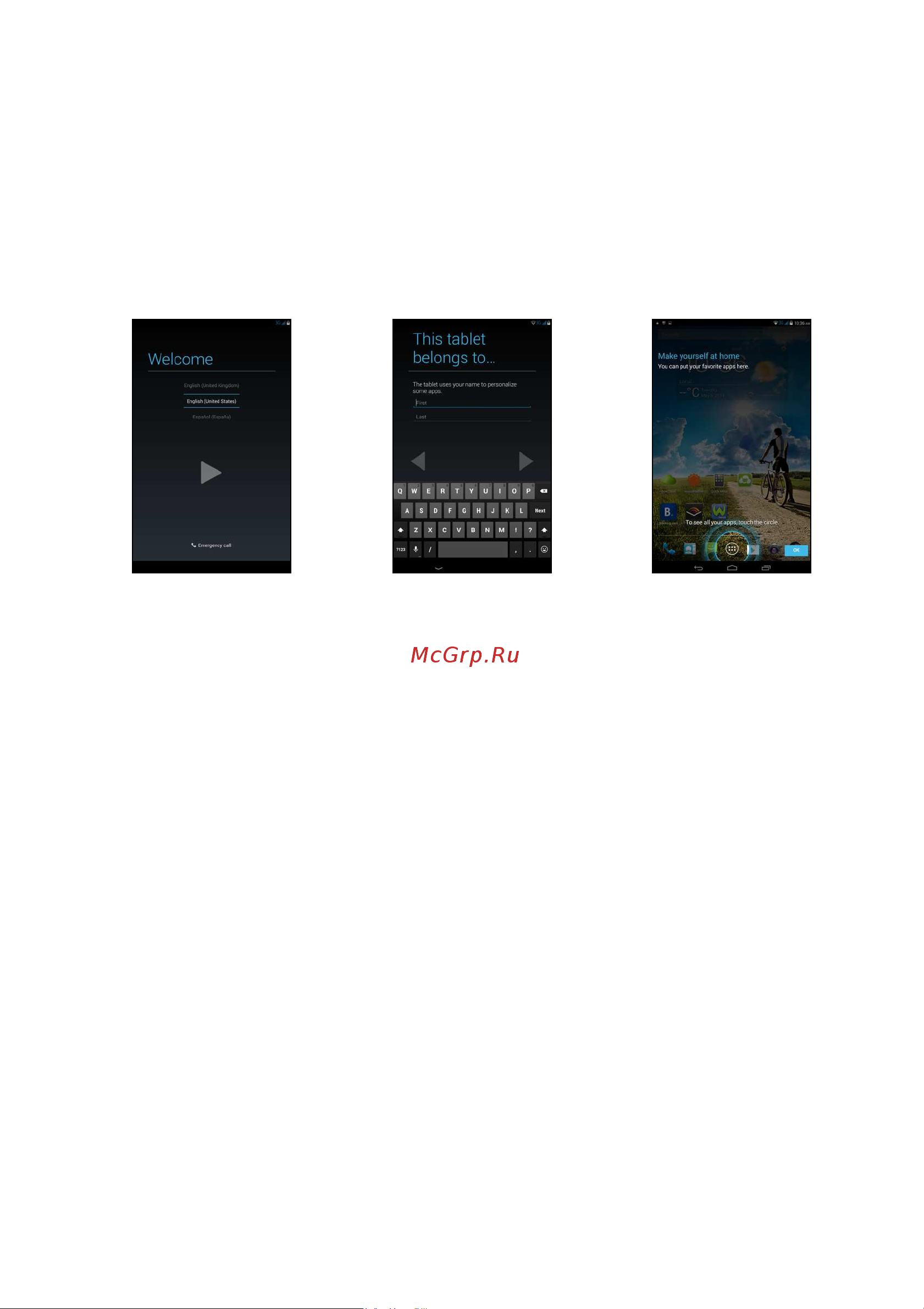 Acer Iconia Tab 7 A1-713HD [10/68] Создание и использование аккаунта google