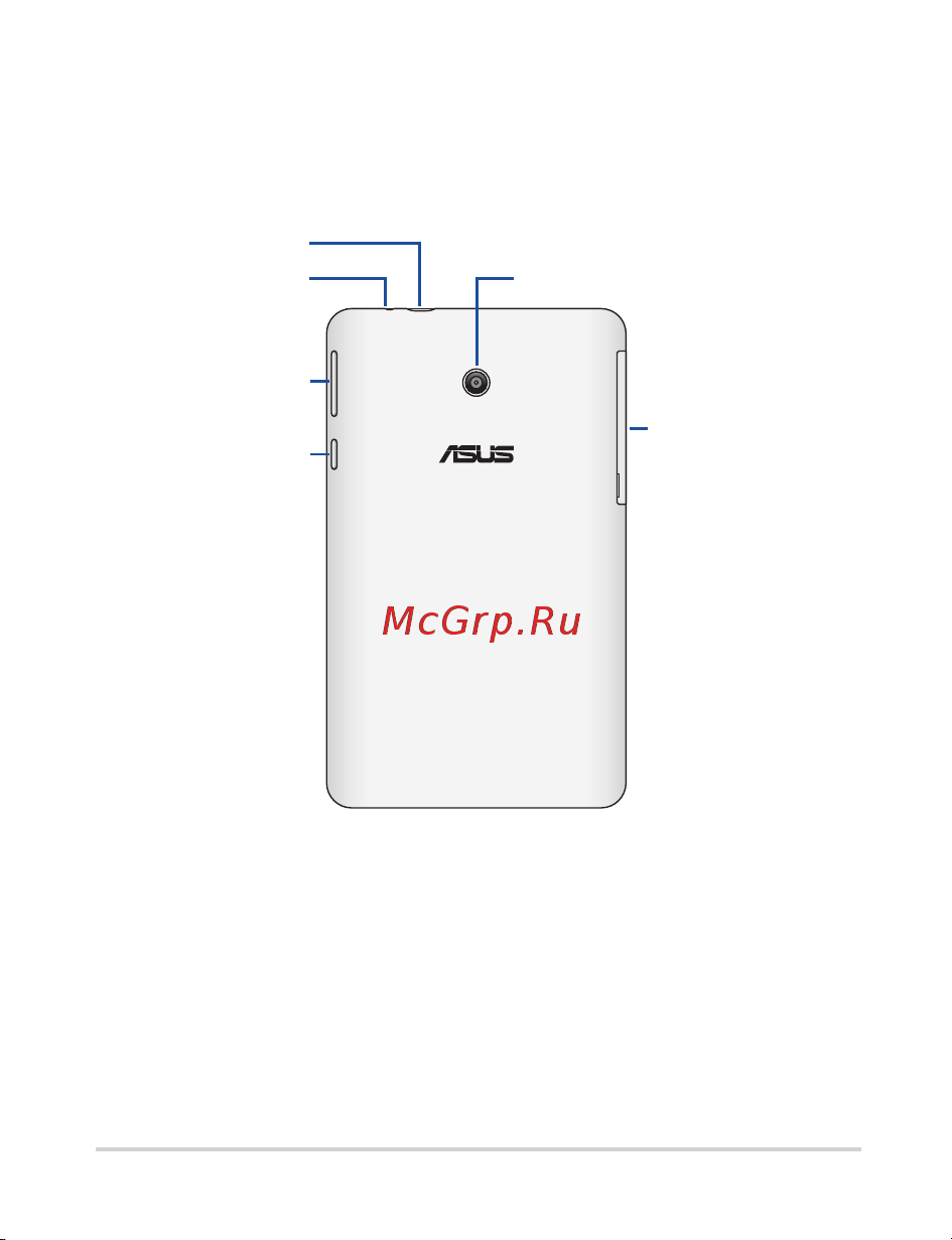Asus Fonepad 7 (FE170CG) [5/22] Вид сзади