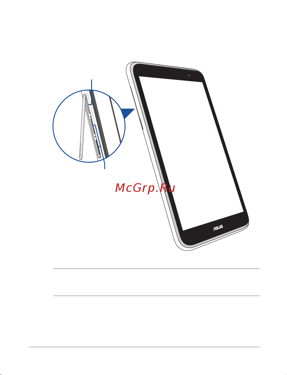 Asus Fonepad 7 (FE170CG) [6/22] Внутри бокового отсека