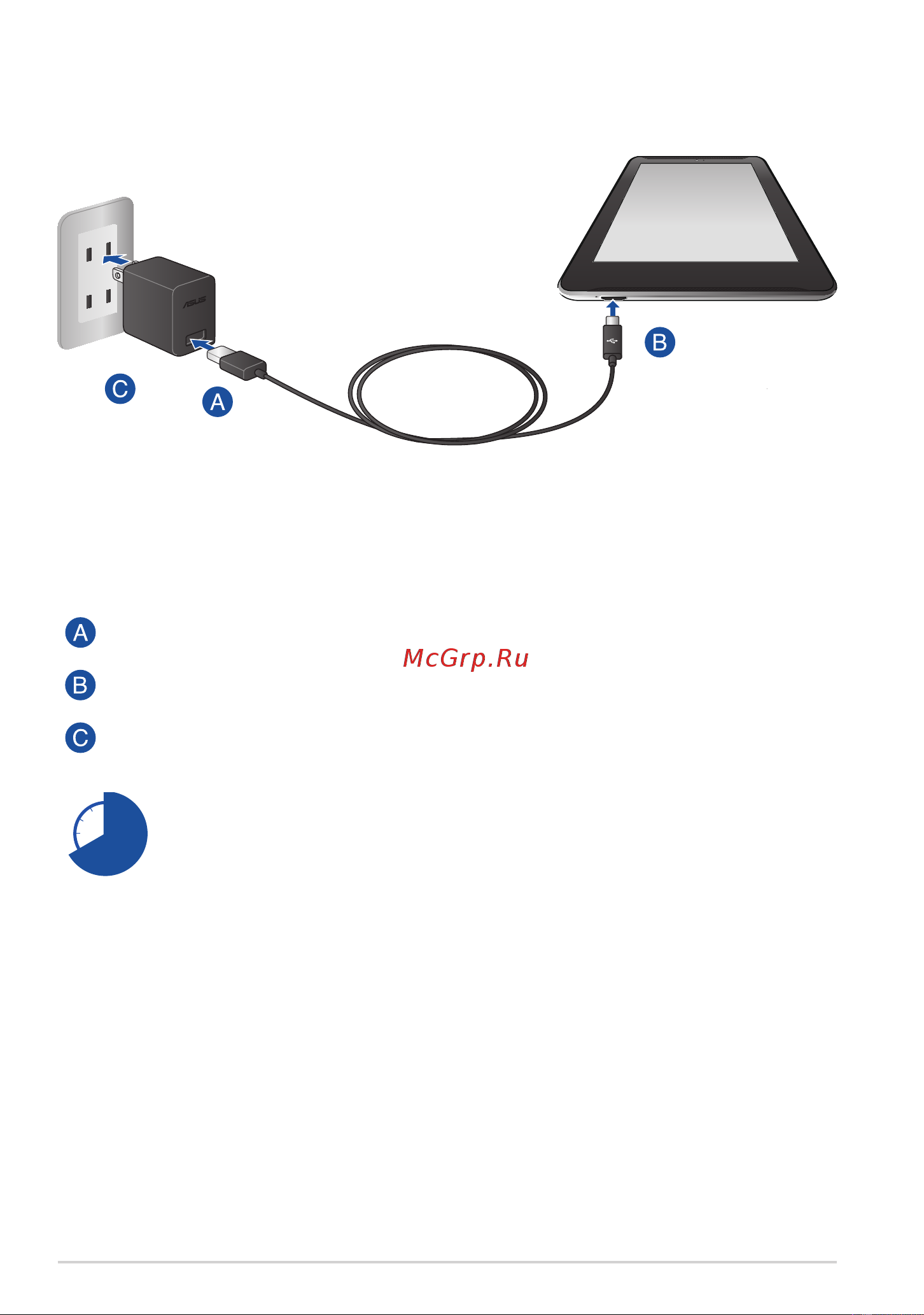 Asus Fonepad 7 Single SIM (ME175CG) [26/100] Зарядка планшета