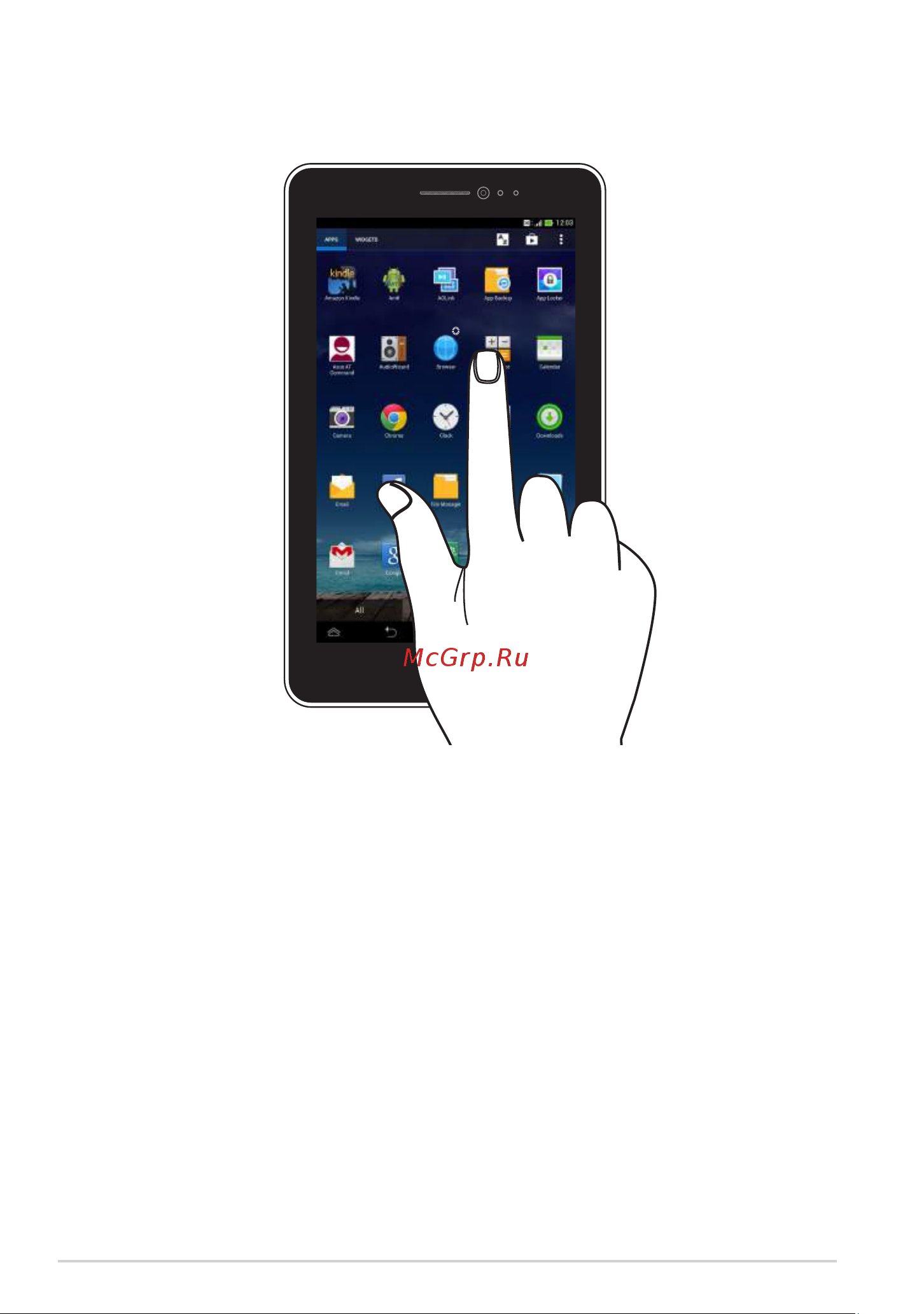 Asus Fonepad 7 Single SIM (ME175CG) Руководство по эксплуатации онлайн [30/100] 711011