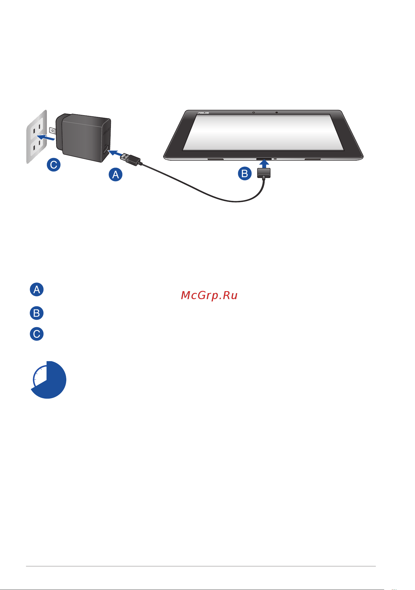 Asus Transformer Pad (TF701T) [18/102] Подготовка планшета к работе