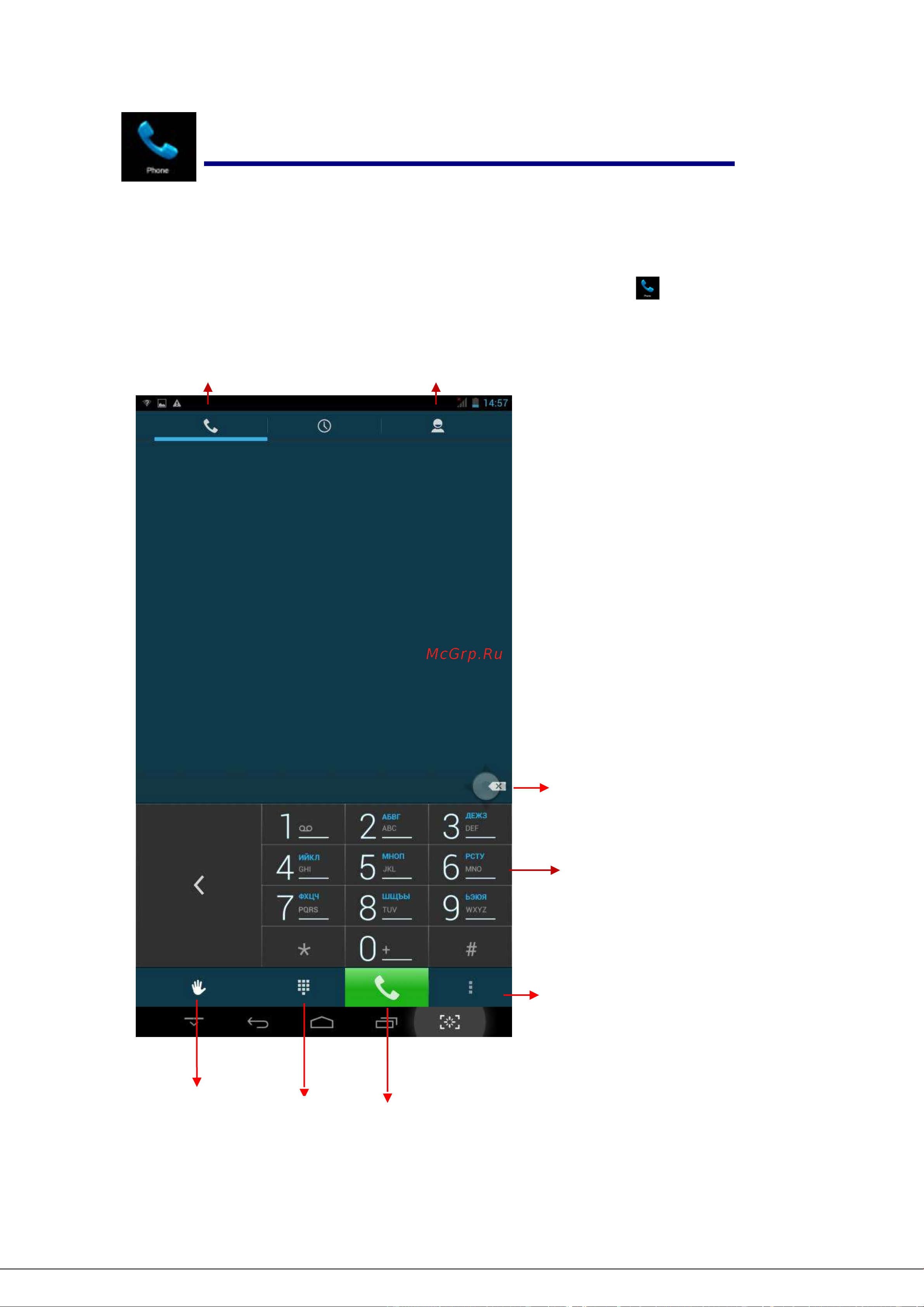 DEXP Ursus 8EV mini 3G [17/43] Телефон