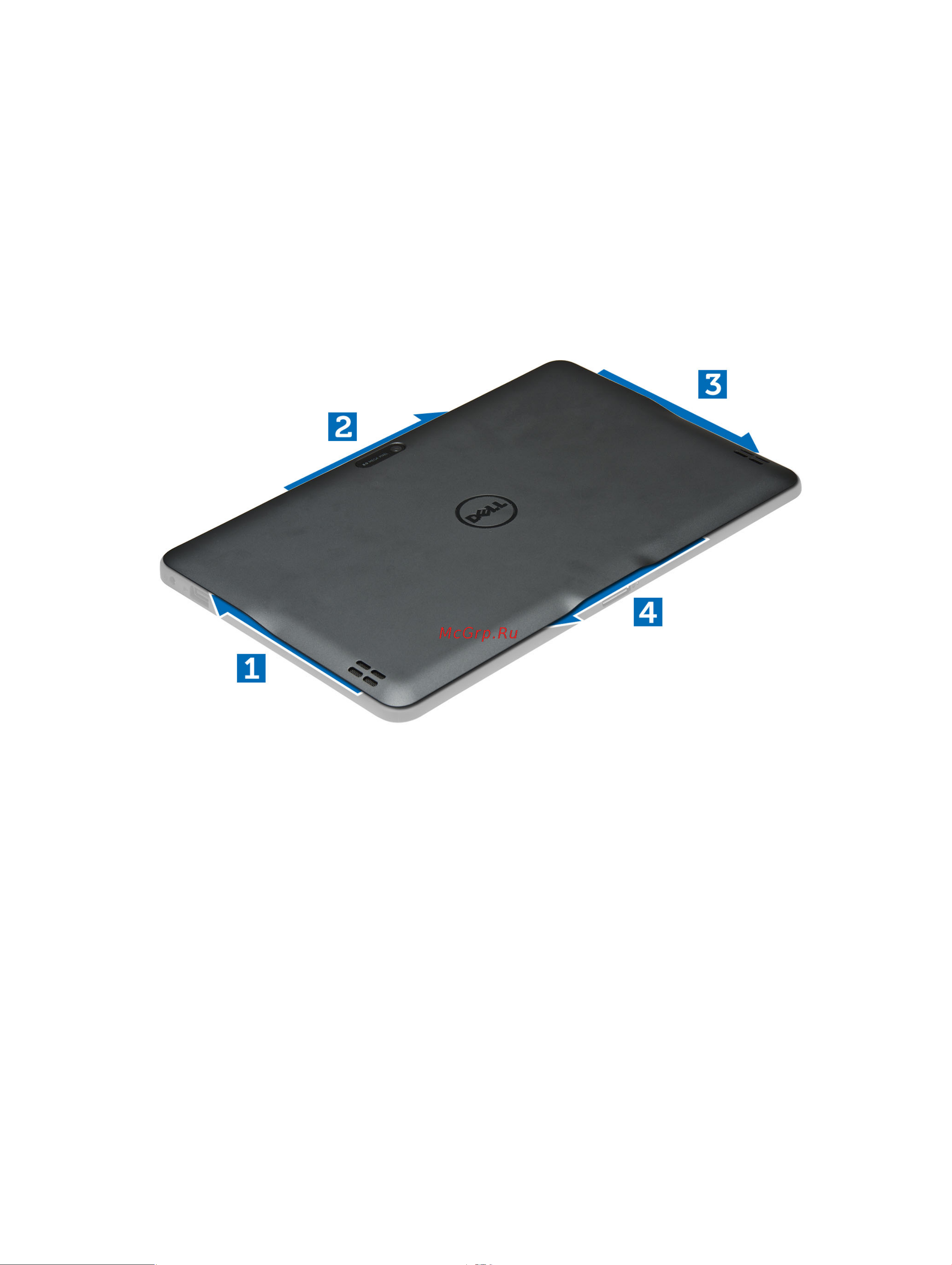 Dell Latitude 10 – ST2e [10/39] Снятие нижней крышки