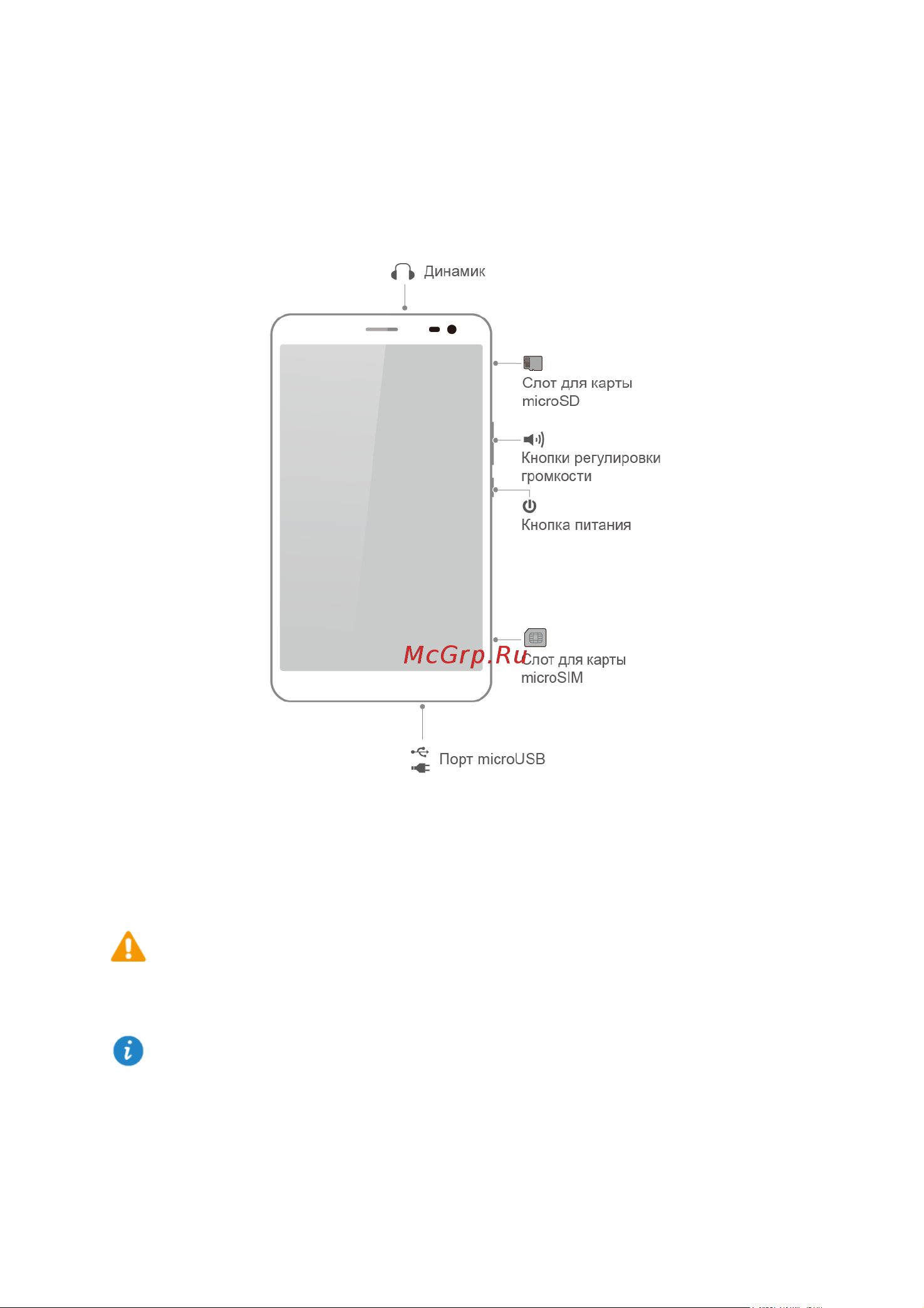 Huawei MediaPad X1 7.0 [5/39] Начало работы