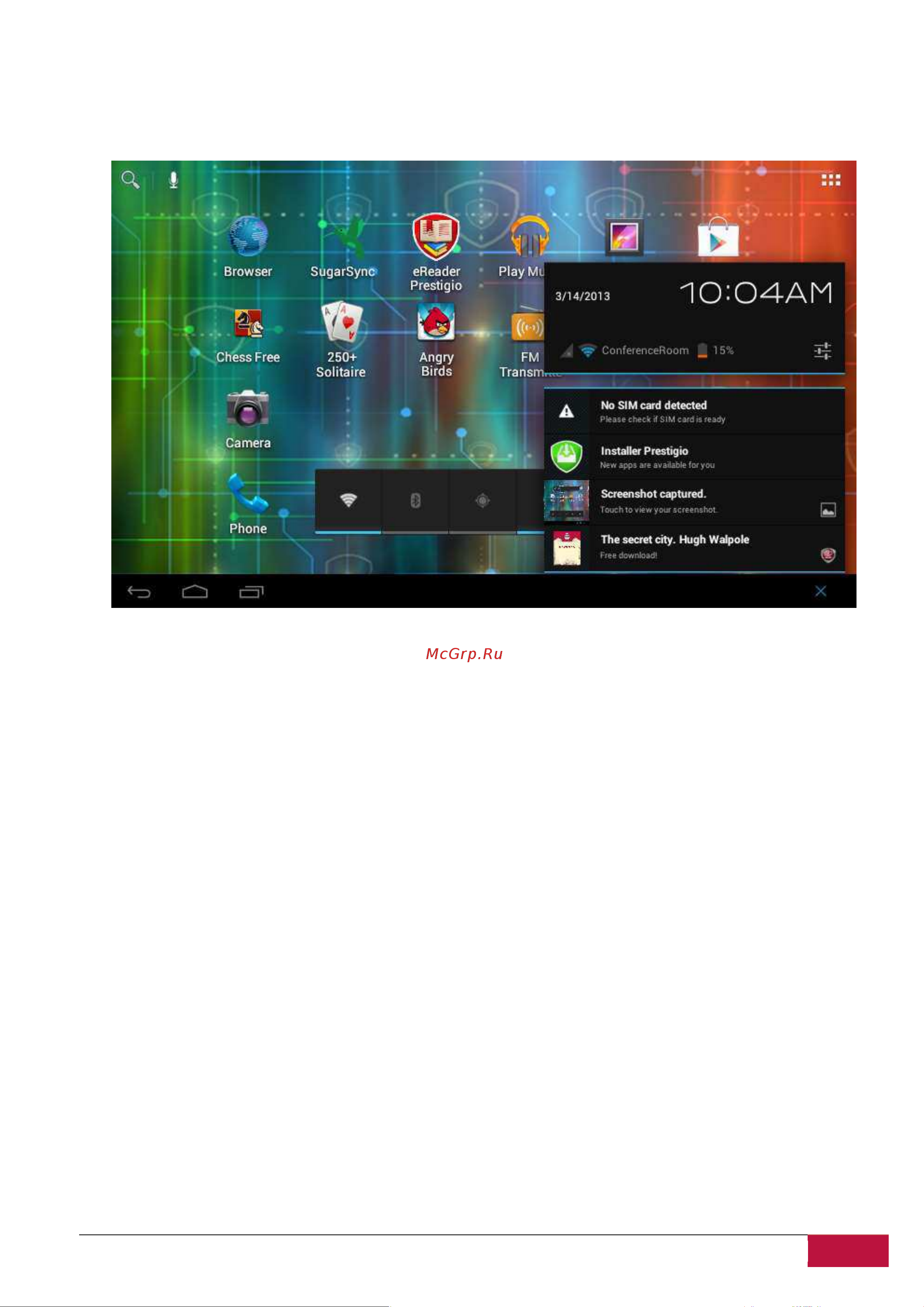 Prestigio MultiPad 7.0 PRIME 3G(PMP7170B3G) [21/70] О о п ел у едо ле