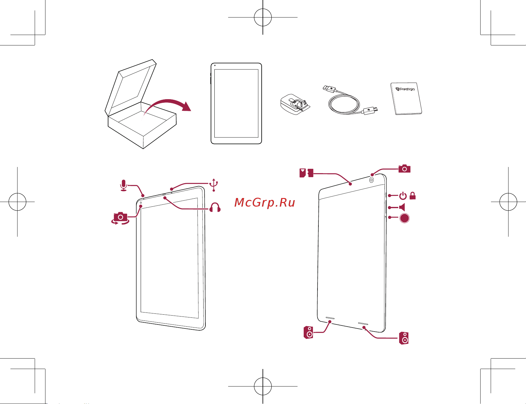 Prestigio MultiPad MUZE 5011 3G (PMT5011_3G) Руководство по эксплуатации онлайн