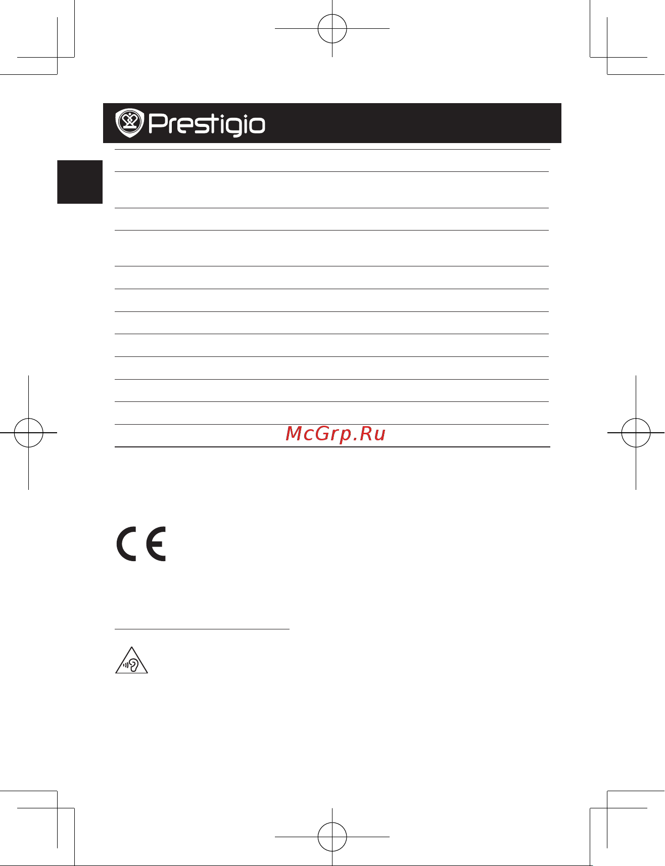 Prestigio MultiPad RANGER 8.0 3G (PMT3287_3G) [24/104] Informationen über die spezifische absorptionsmenge sar