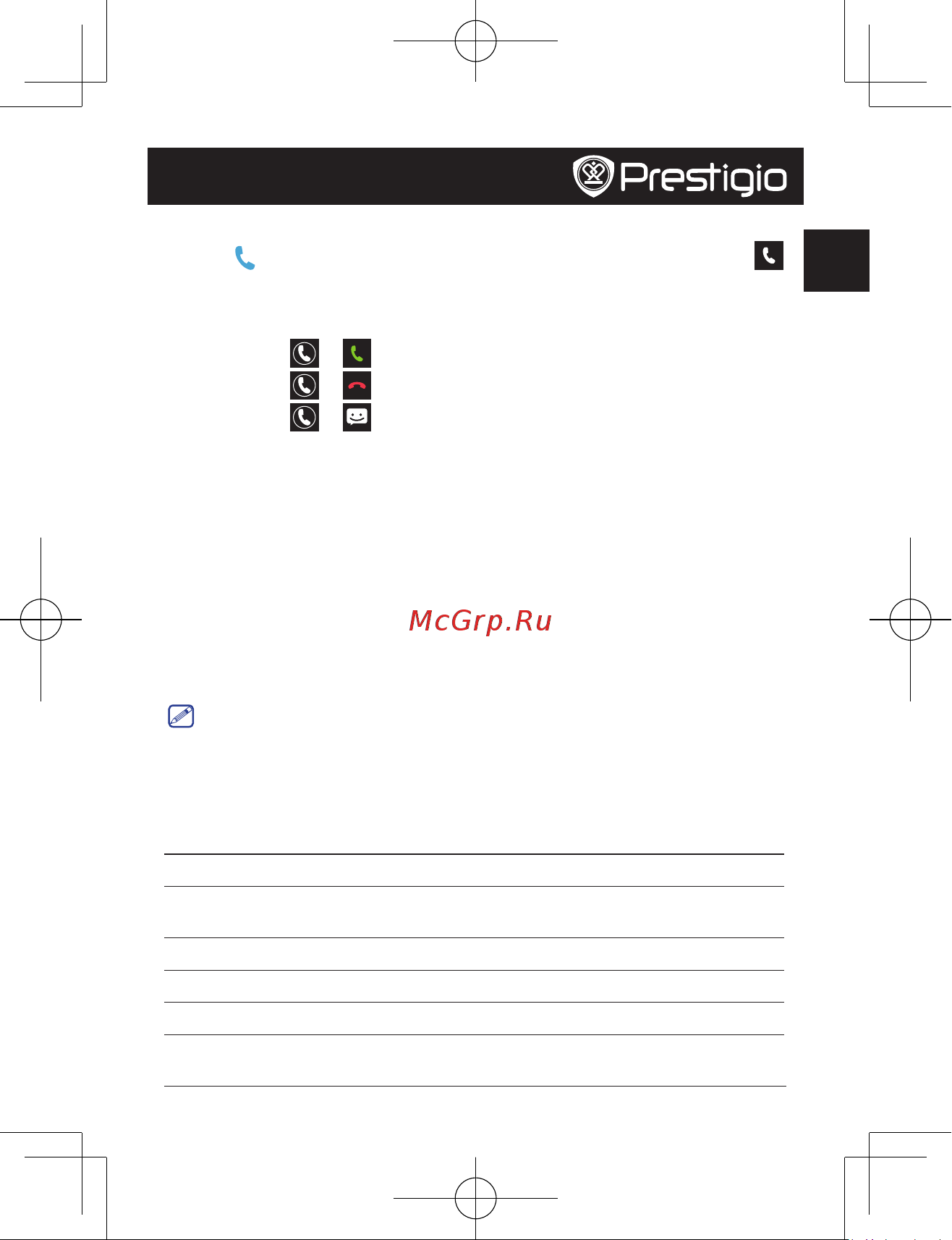 Prestigio MultiPad RANGER 8.0 3G (PMT3287_3G) [83/104] Javljanje ili odbijanje poziva