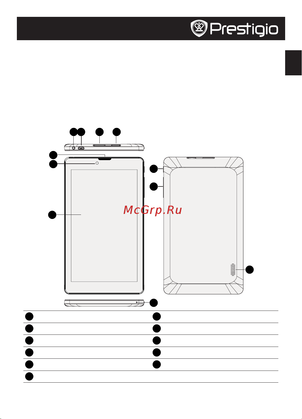 Prestigio MultiPad RIDER 7.0 3G (PMP3007C3G) [101/104] Відкрийте комплект поставки