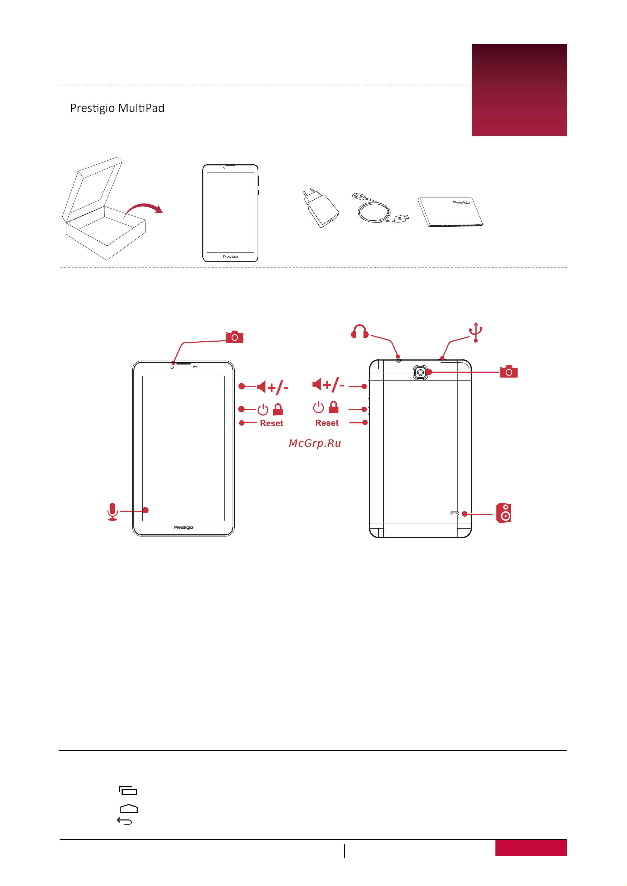 Prestigio WIZE 1177 4G (PMT1177_4G) [6/43] Комплект поставки