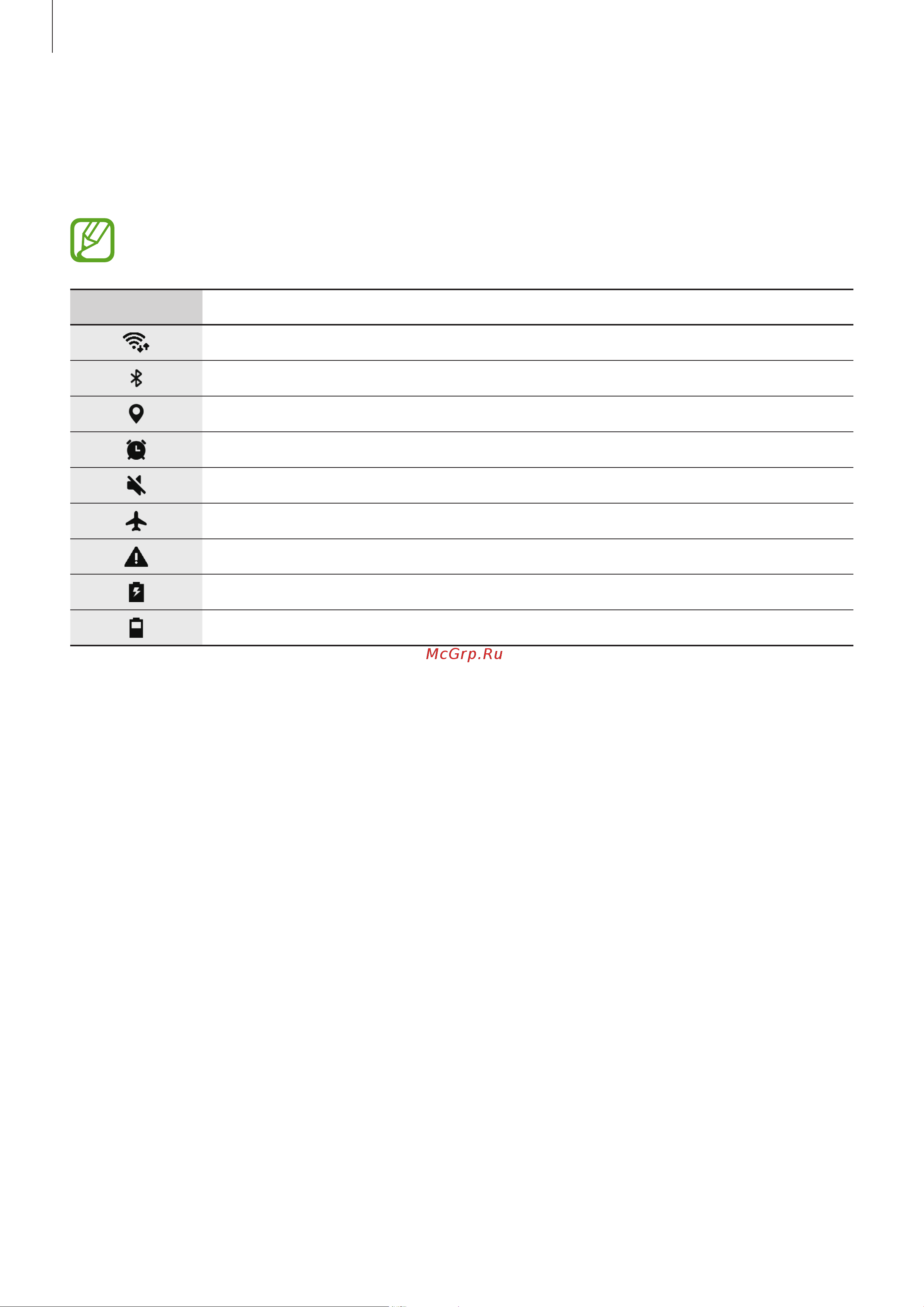 Samsung SM-T390 Galaxy Tab Active 2 8.0 [36/142] Значки состояния