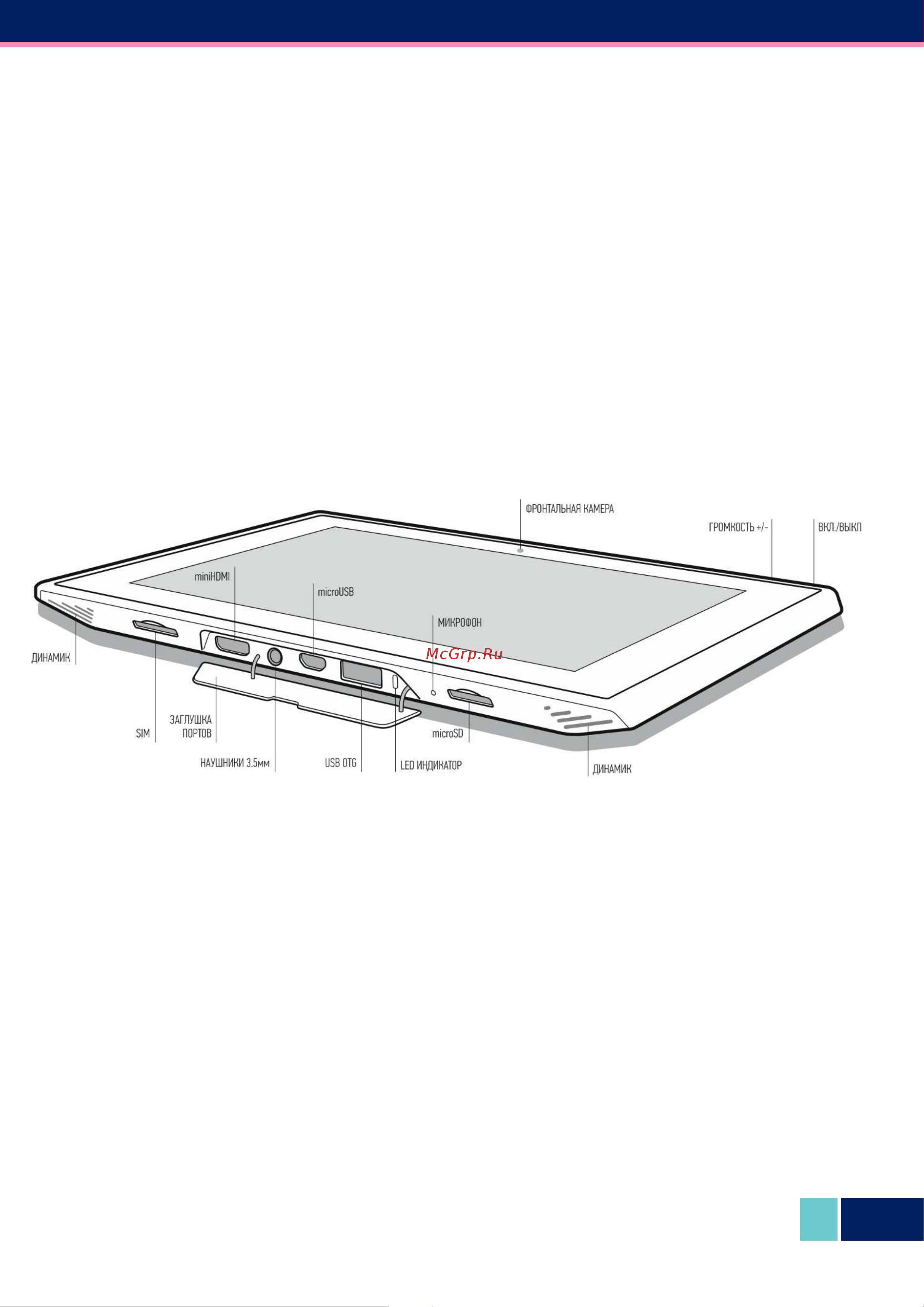 Wexler TAB 7t 8GB+3G [5/37] Внешний вид