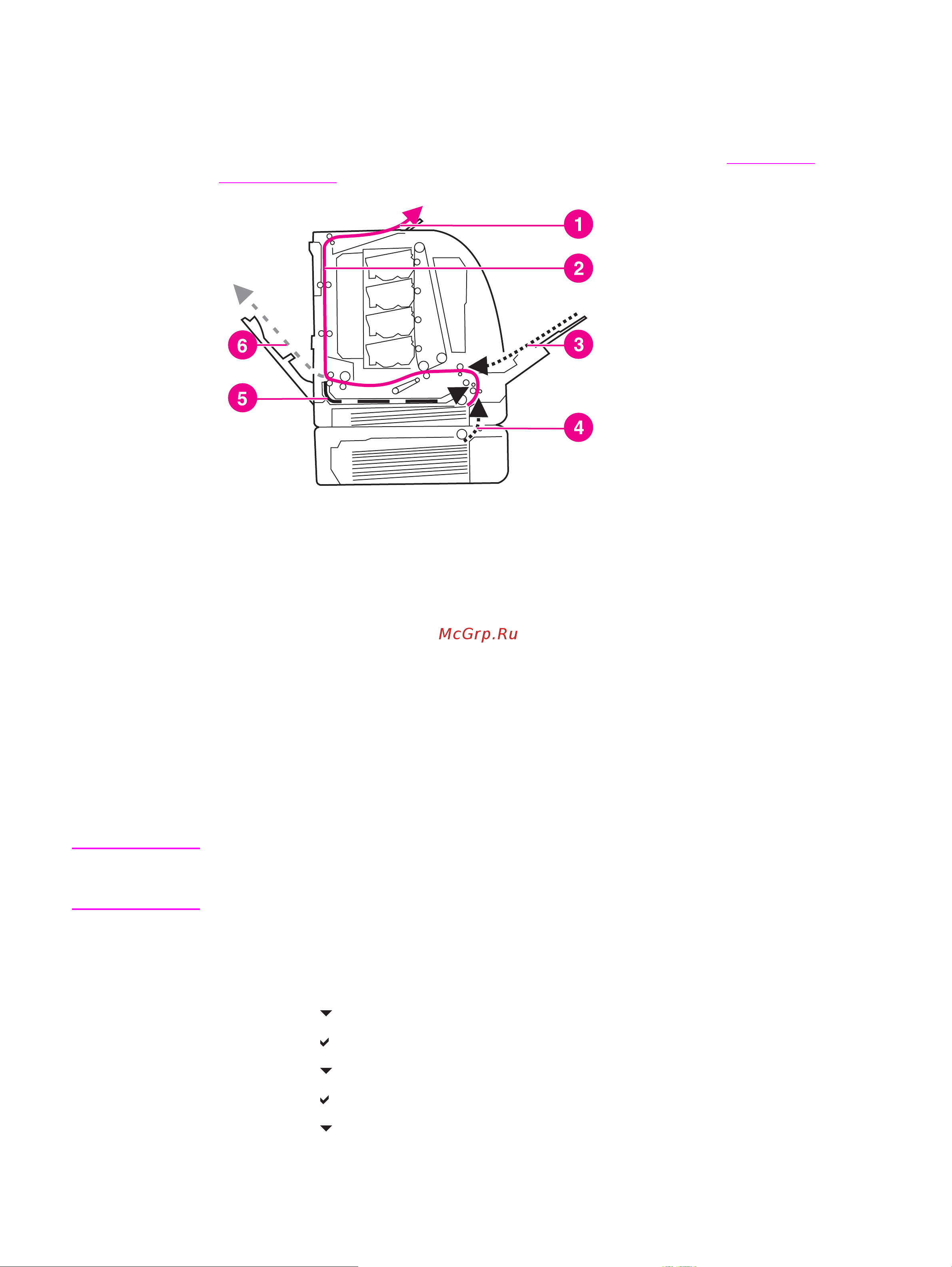HP Color LaserJet 3700 (d) (dn) (dtn) (n) [182/272] Устранение замятий бумаги