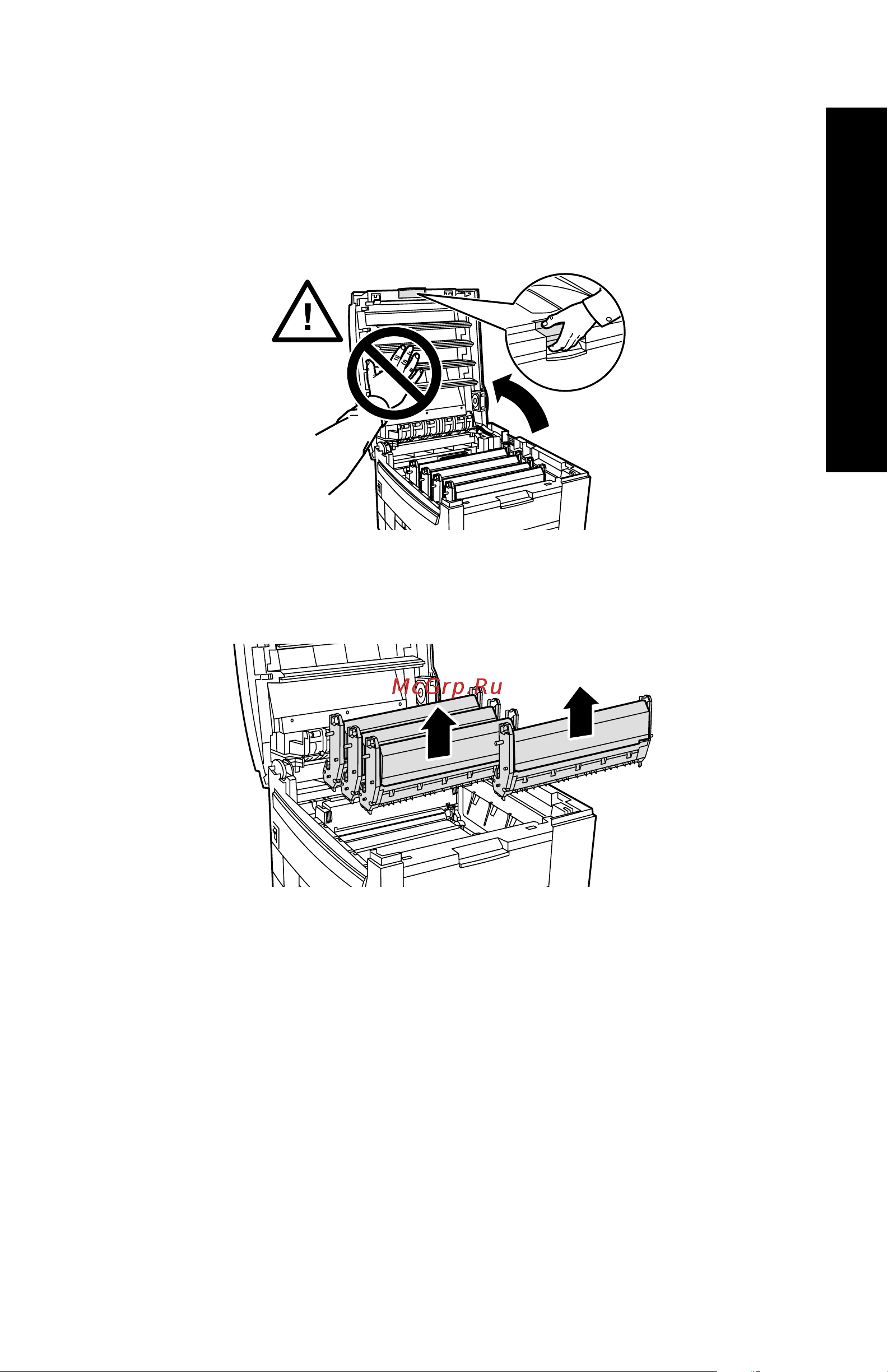 Xerox Phaser 2135 [72/100] Замятие под верхней крышкой