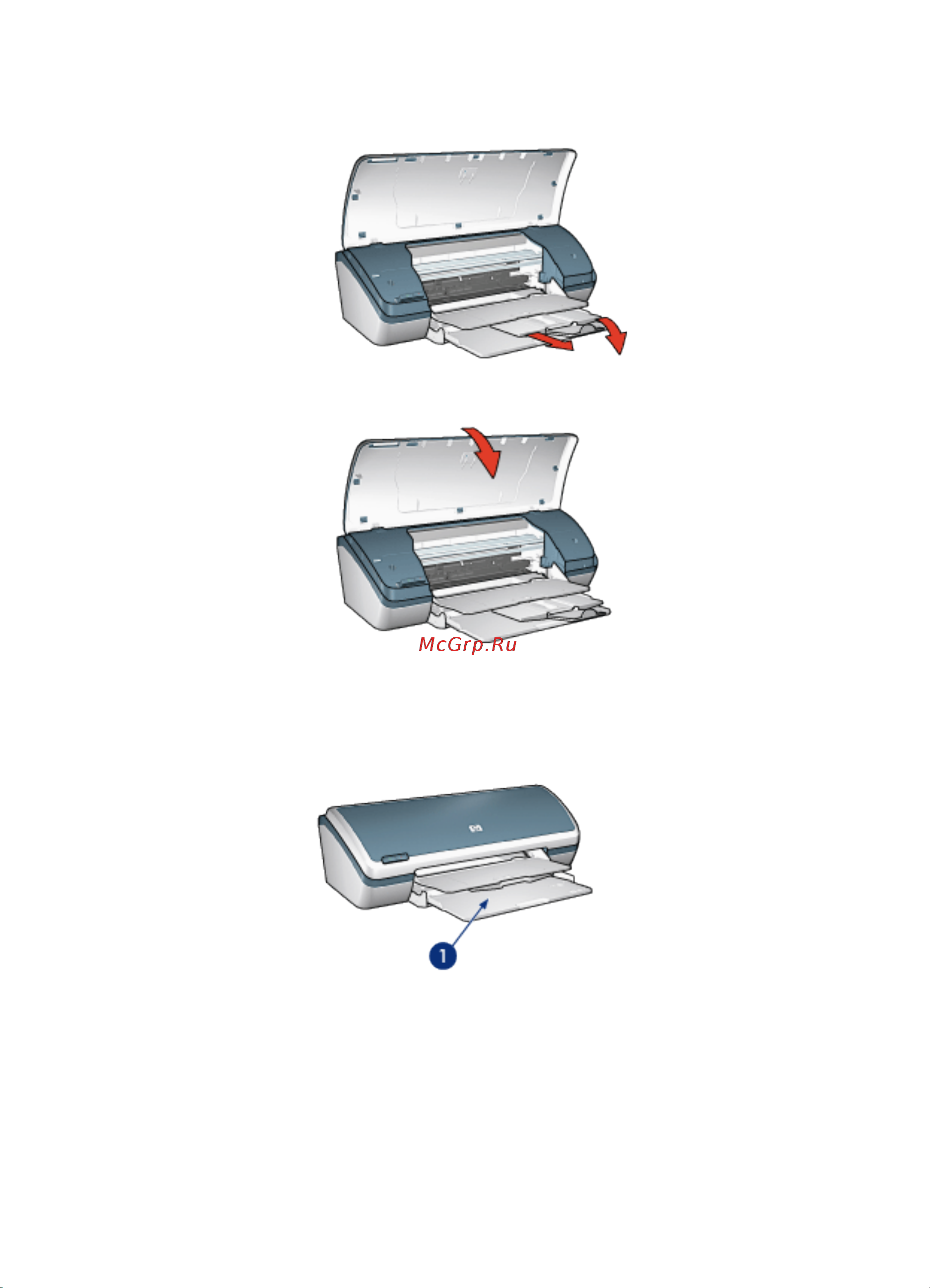 HP Deskjet 3840 [7/105] Входной лоток