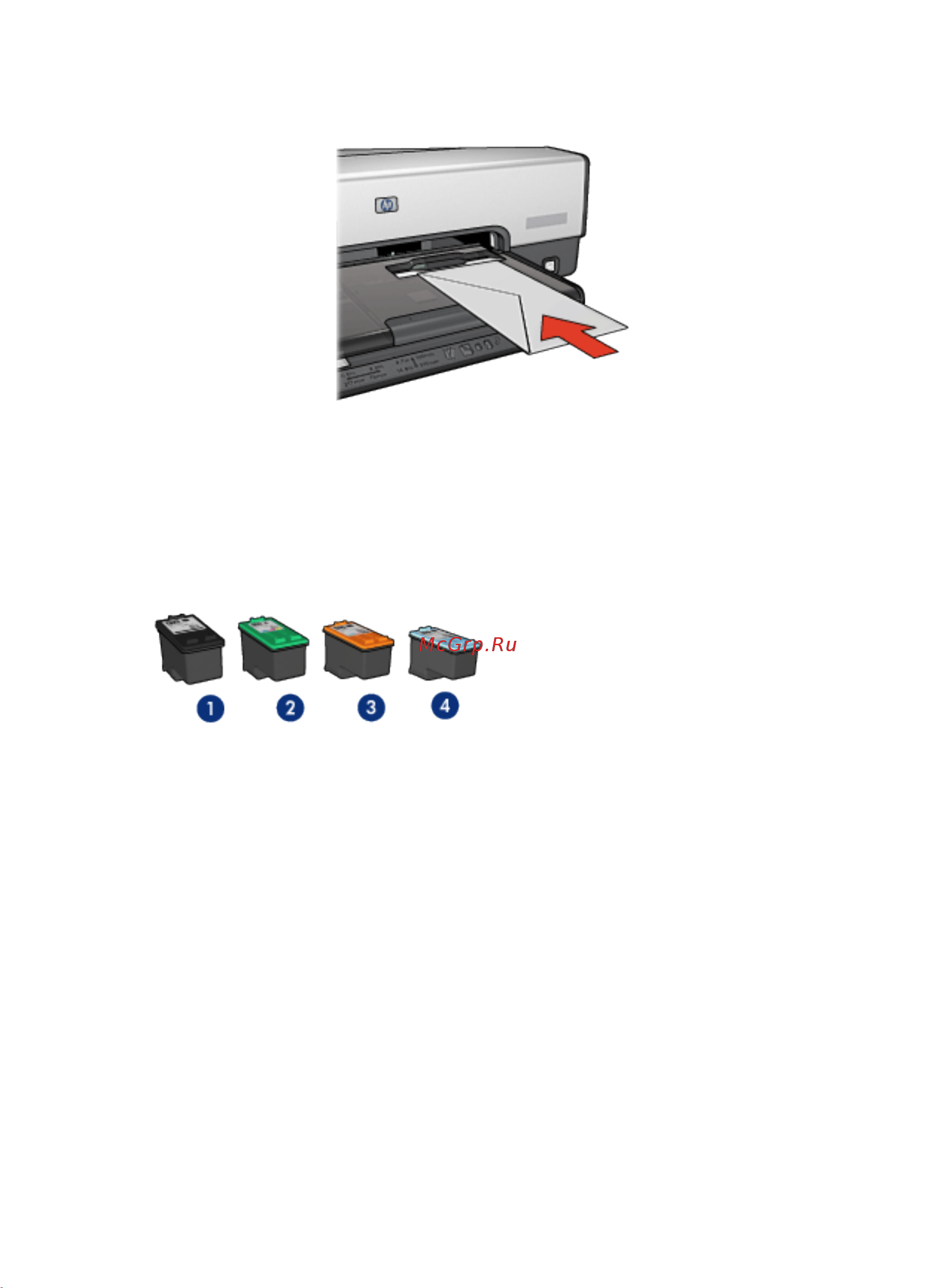 HP Deskjet 6500 [15/225] Использование картриджей