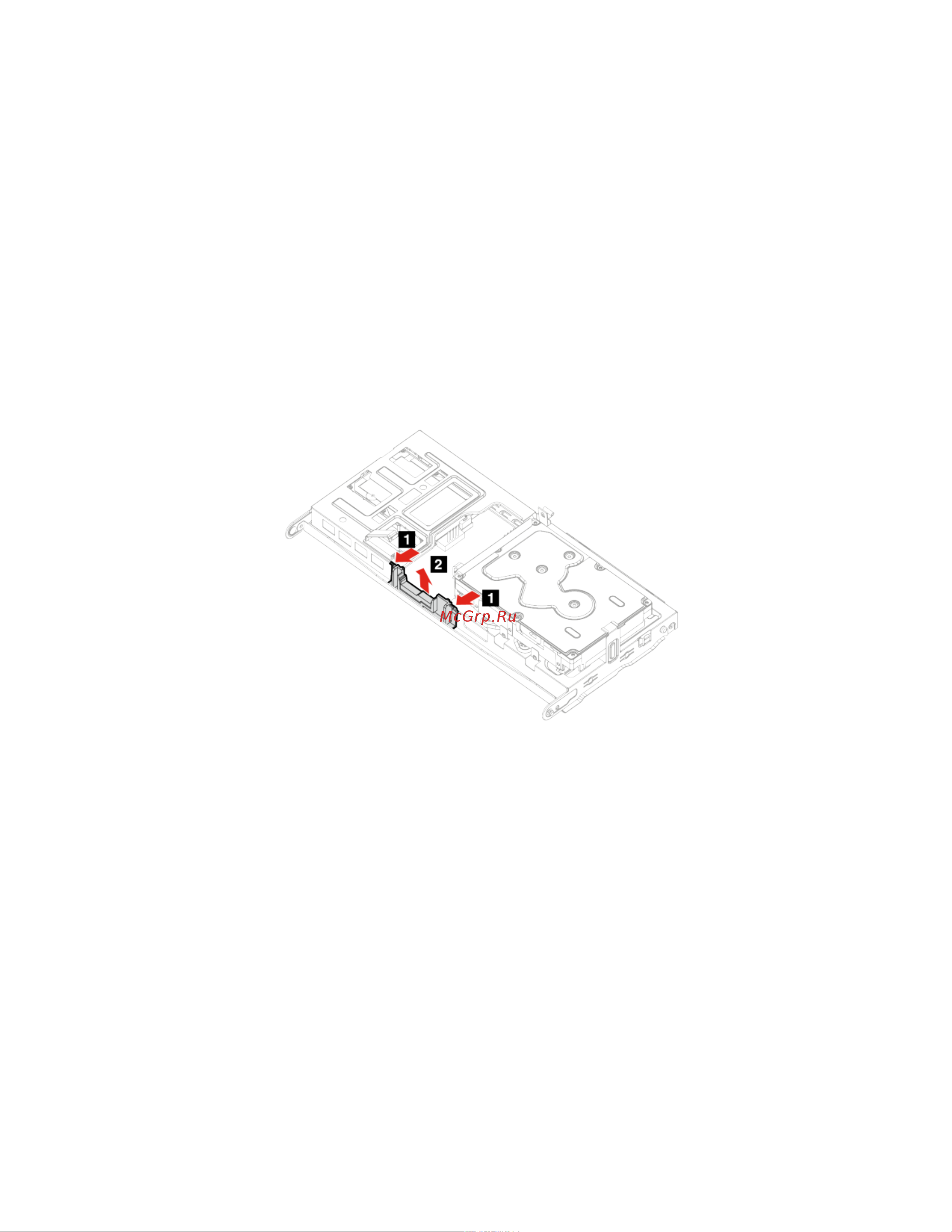 Lenovo IdeaCentre G5 14AMR05 [60/108] Держатель карты pci express