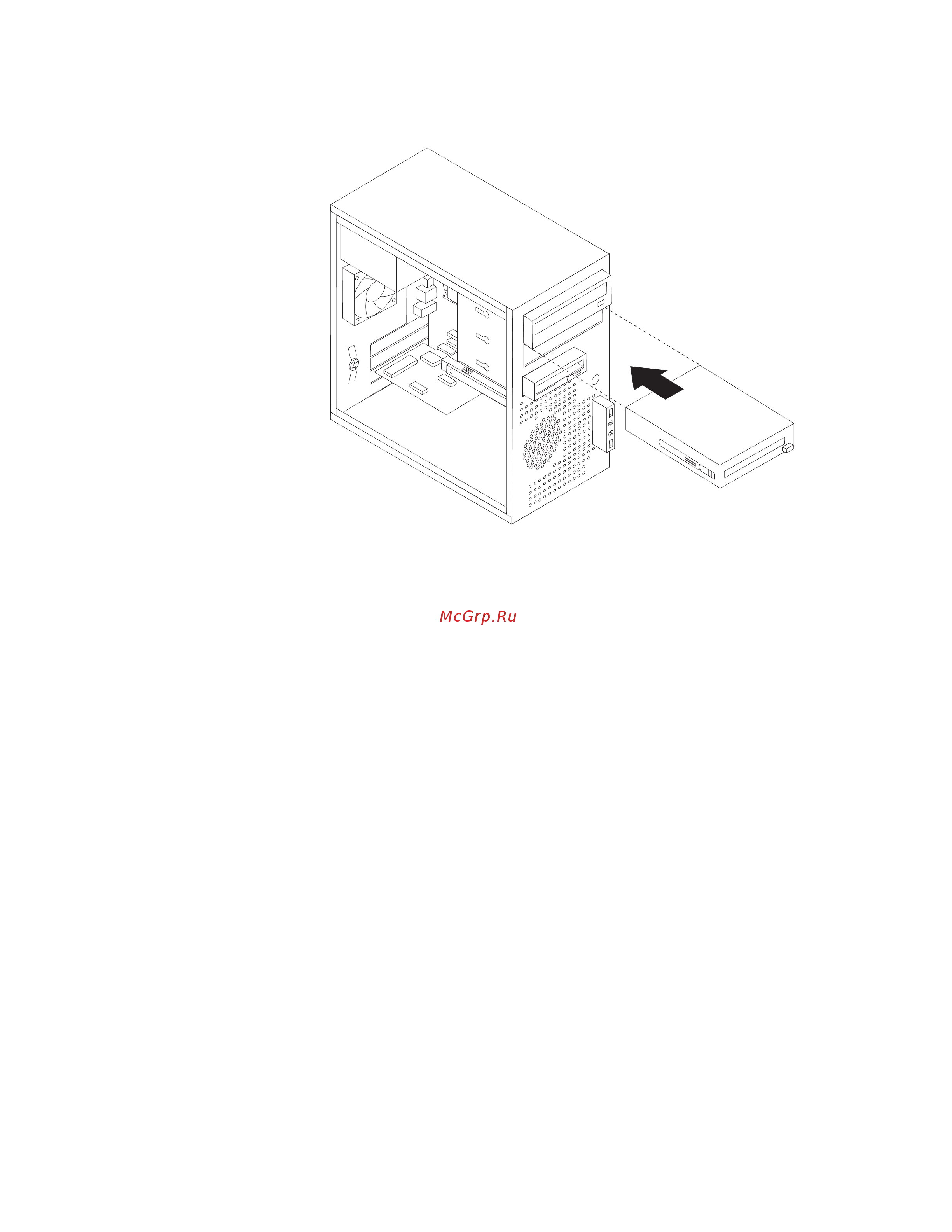 Lenovo ThinkCentre M58p [33/96] Как подключить дисковод sata