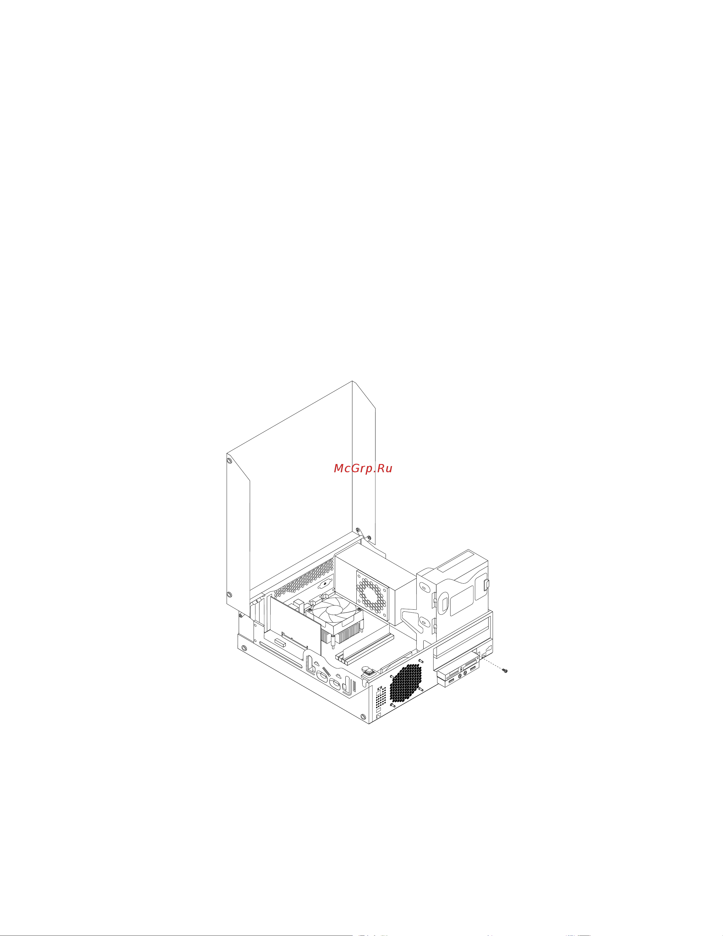 Lenovo ThinkCentre M77 [52/148] Замена считывателя карт
