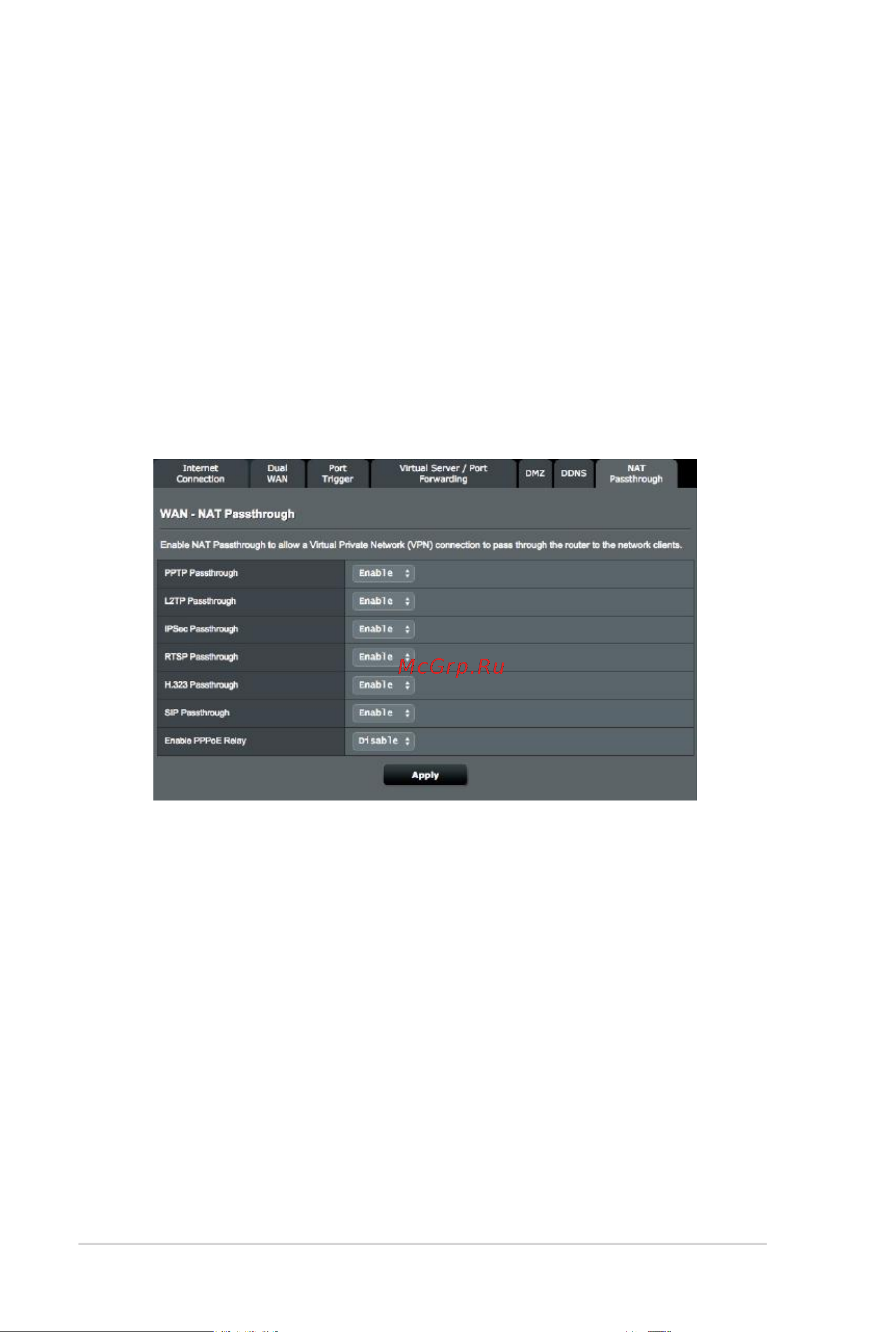 Asus 4G-AC55U [62/138] Nat passthrough