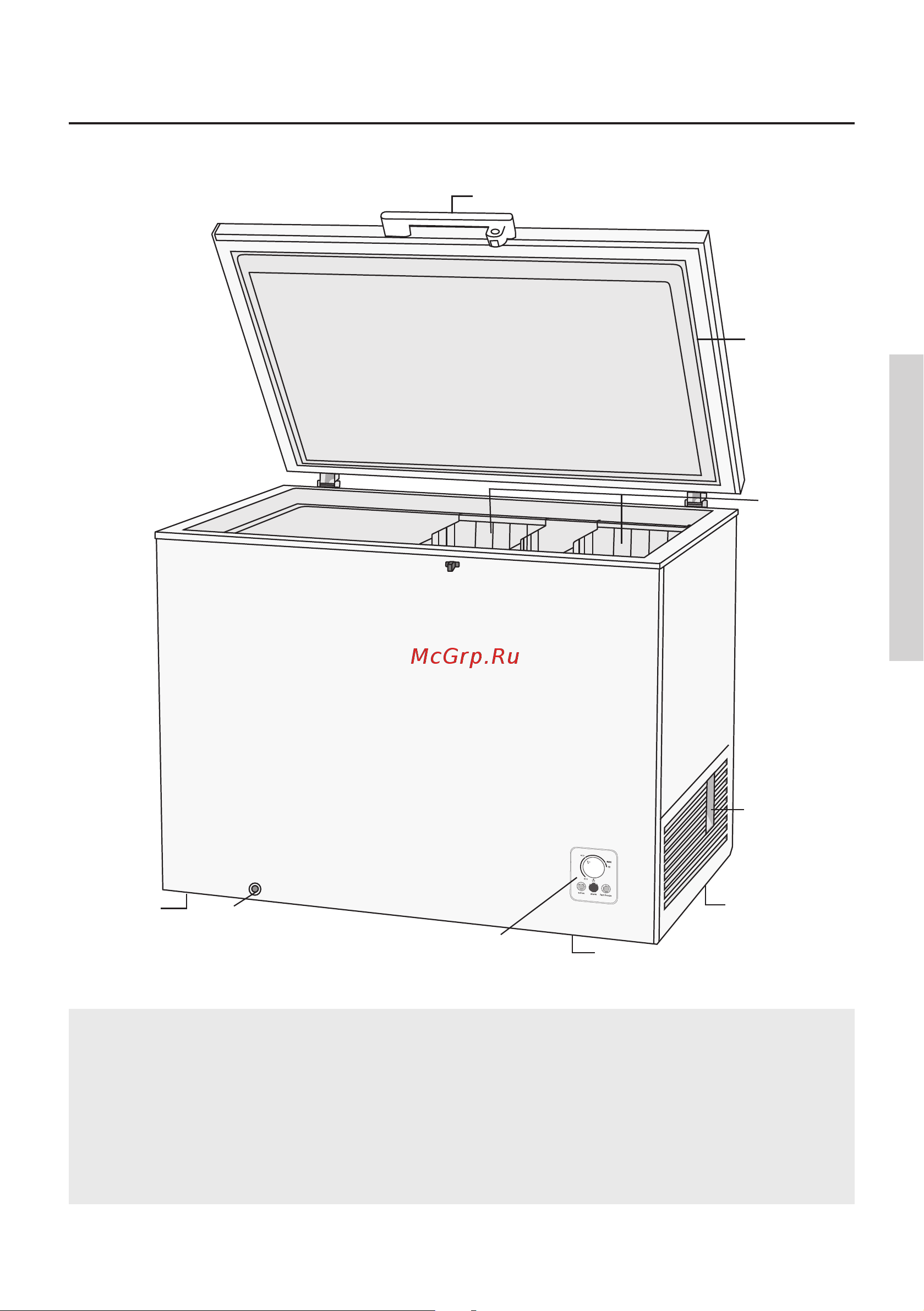 Gorenje FH401CW [13/28] Описание прибора
