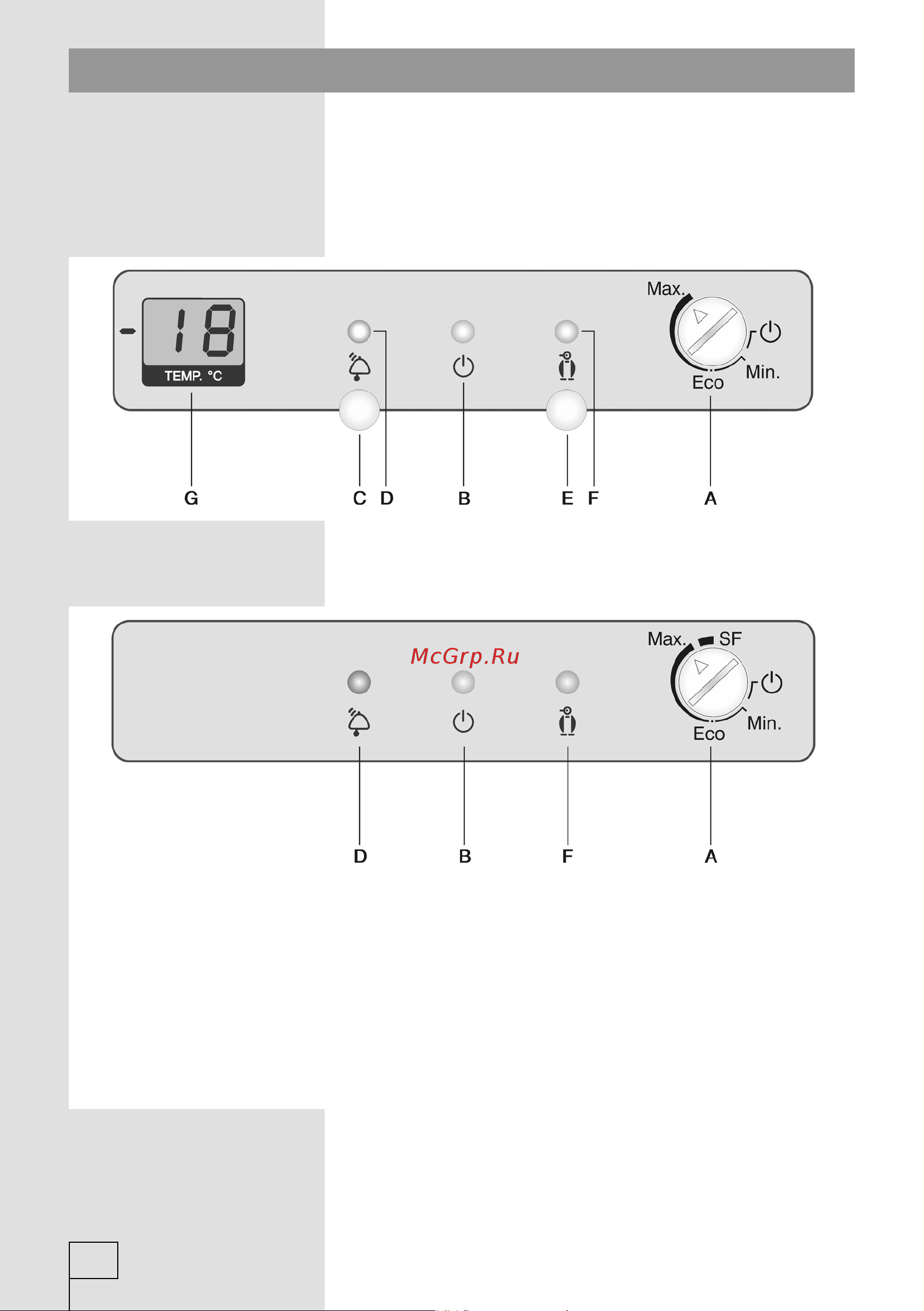 Gorenje FN61230DW [10/20] Управление прибором электронное управление
