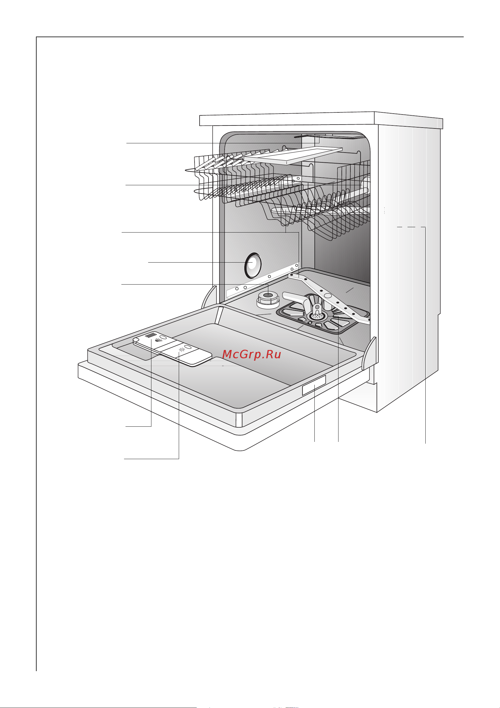 AEG FAVORIT 88050 i [10/60] Âíåøíèé âèä ìàøèíû è ðåãóëèðîâî íàÿ ïàíåëü