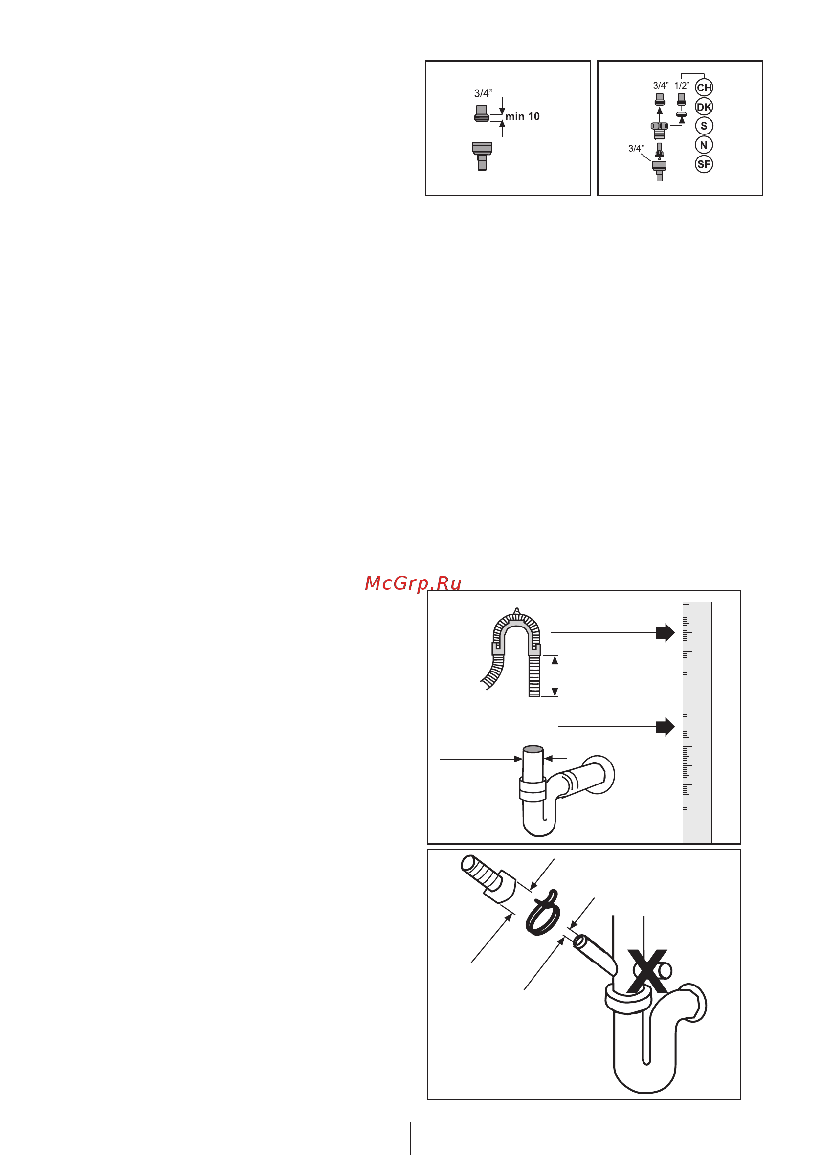 Beko DFN 1535 [9/36] Подключение к водопроводной сети