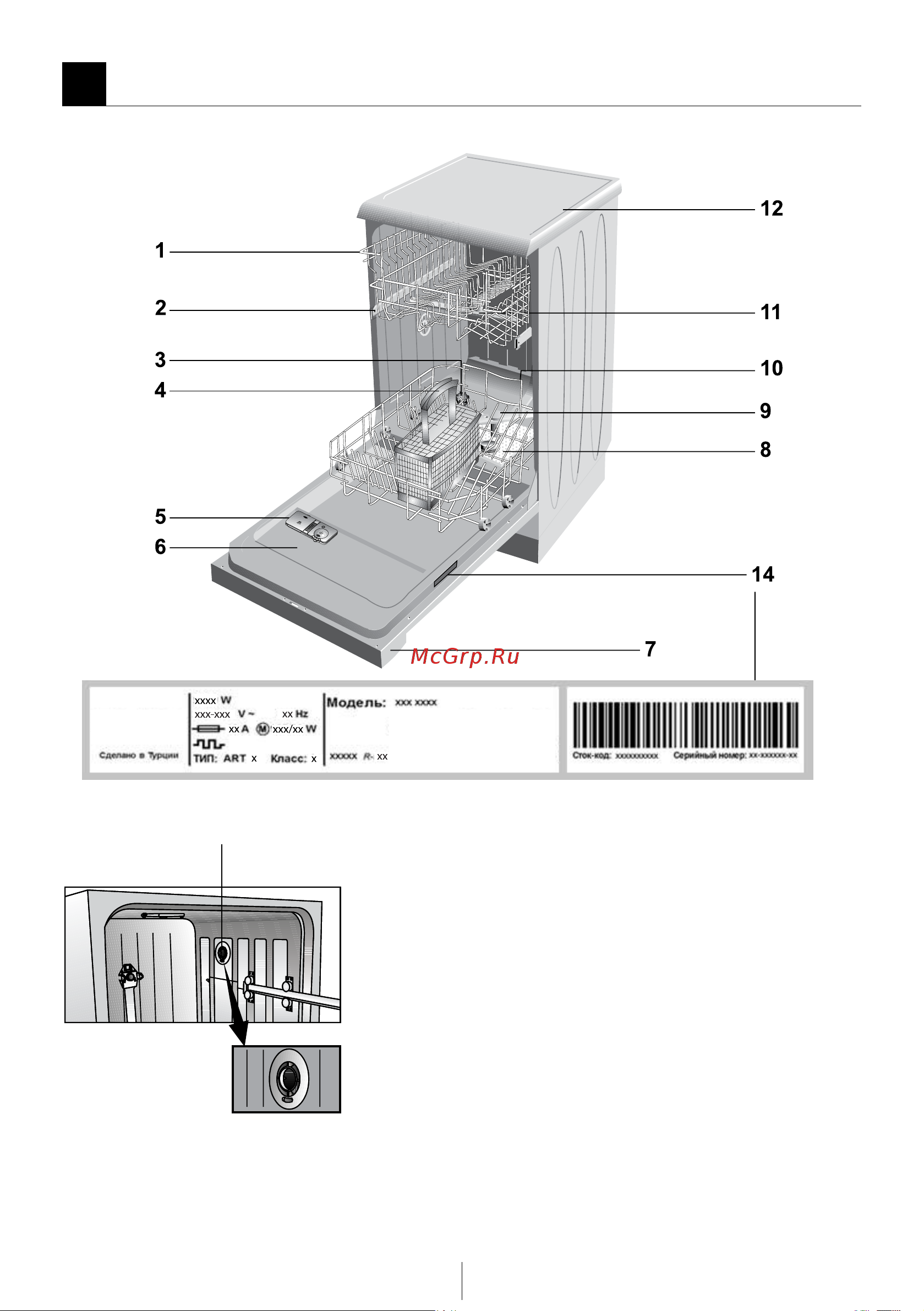 Beko DFS 05010 S (W) [4/34] Обзор