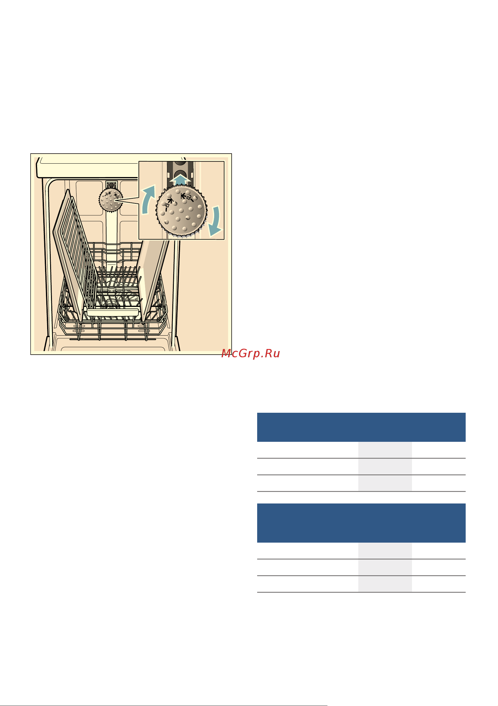 Bosch SMV 46JX10Q [23/58] Peгyлиpoвкa выcoты корзины