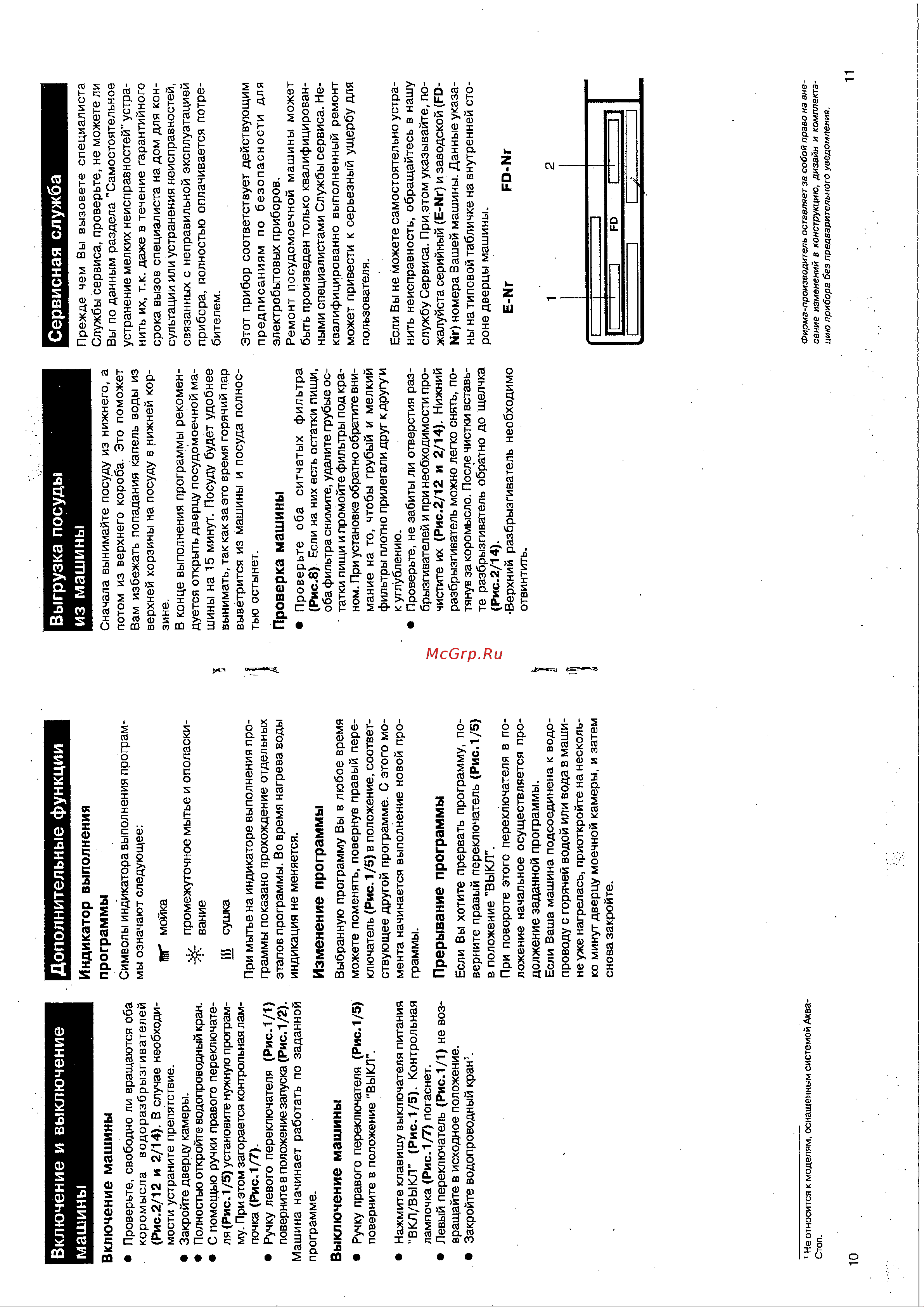Bosch SPS 5442 Руководство по эксплуатации онлайн [6/10] 713544